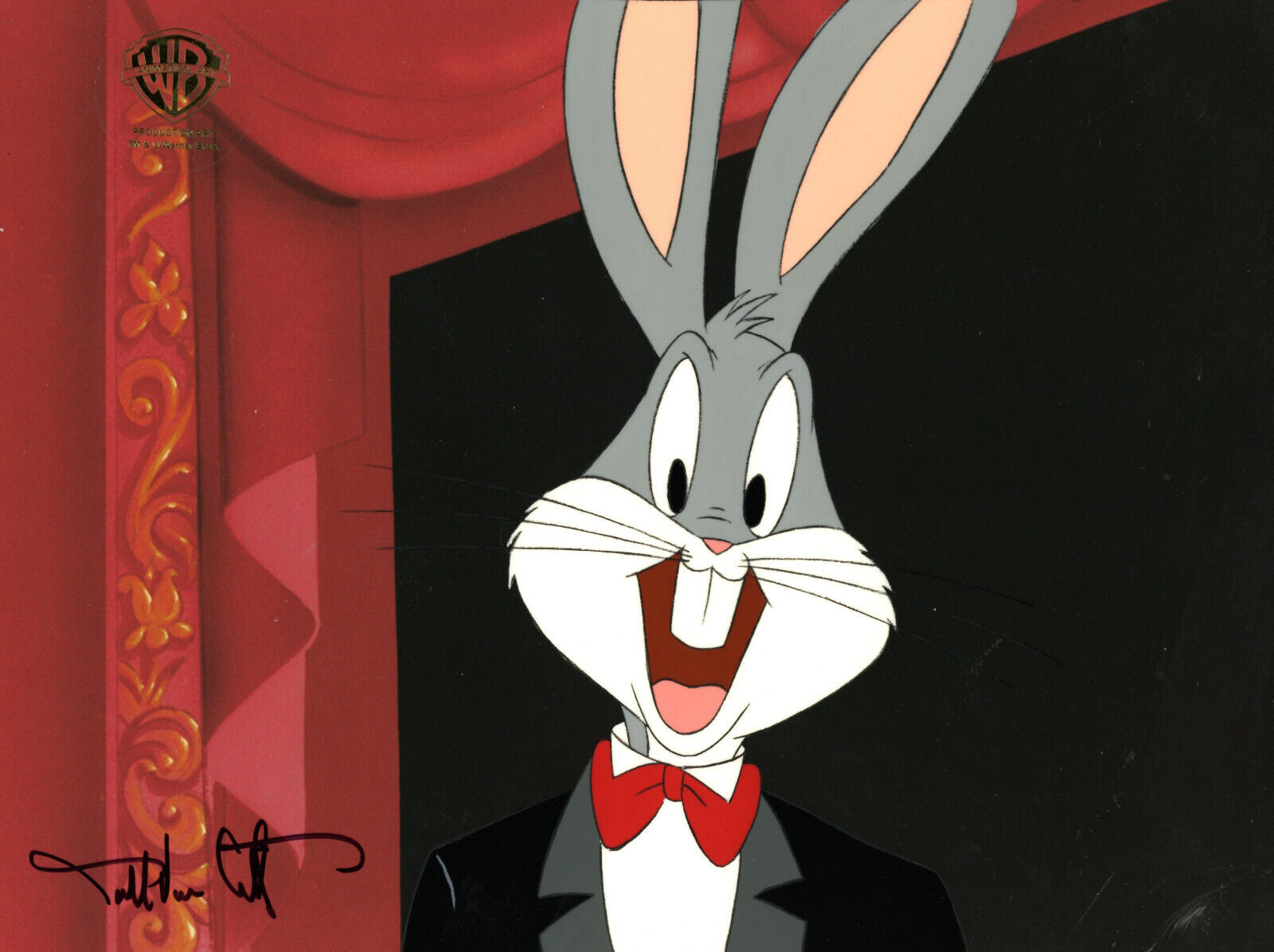 Bugs Bunny-Original Production Cel-Box Office Bunny-Signed Darrell Van Sitters