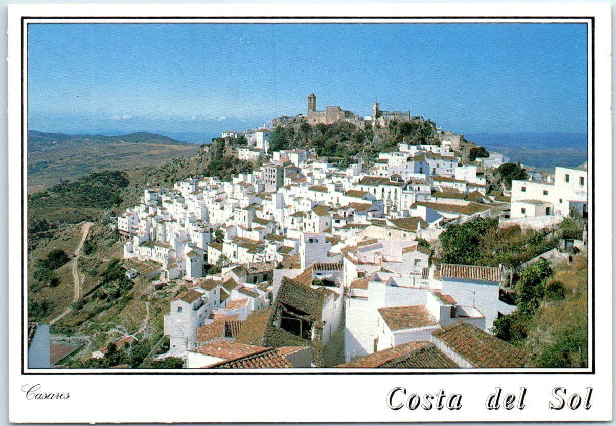 Postcard - Casares, Costa del Sol, Spain