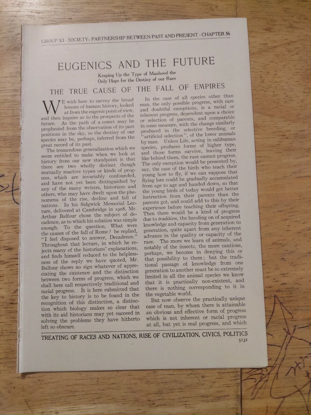 Article-Book of Popular Science-1924-29*-Eugenics-Only hope for destiny our race