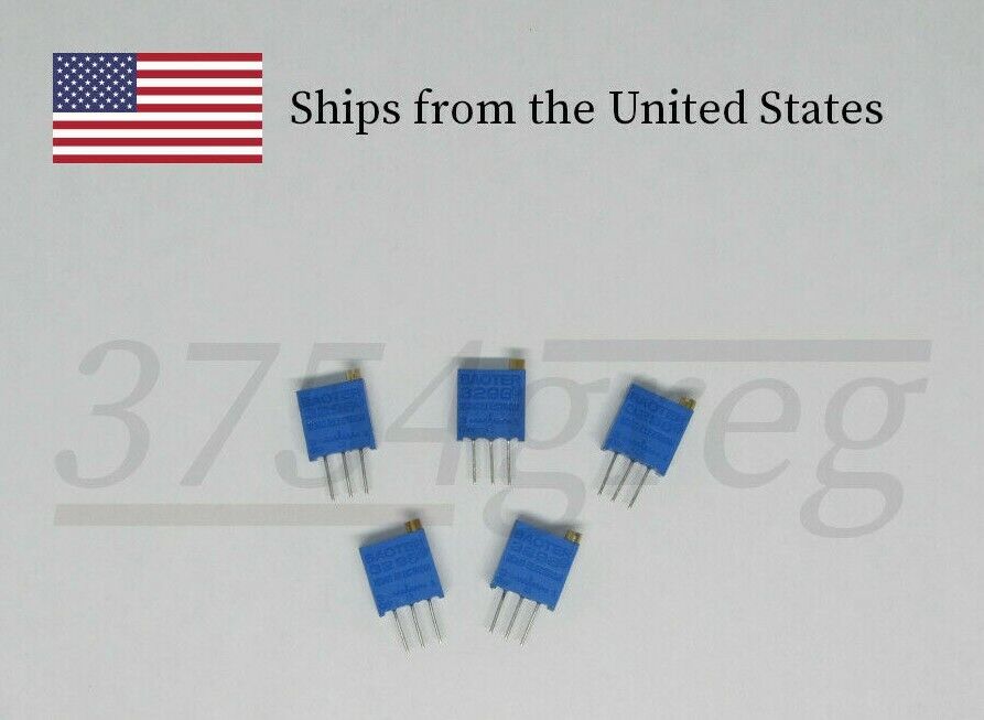 3296W-103 10K Ohm Trimmer Potentiometer 10 Pack