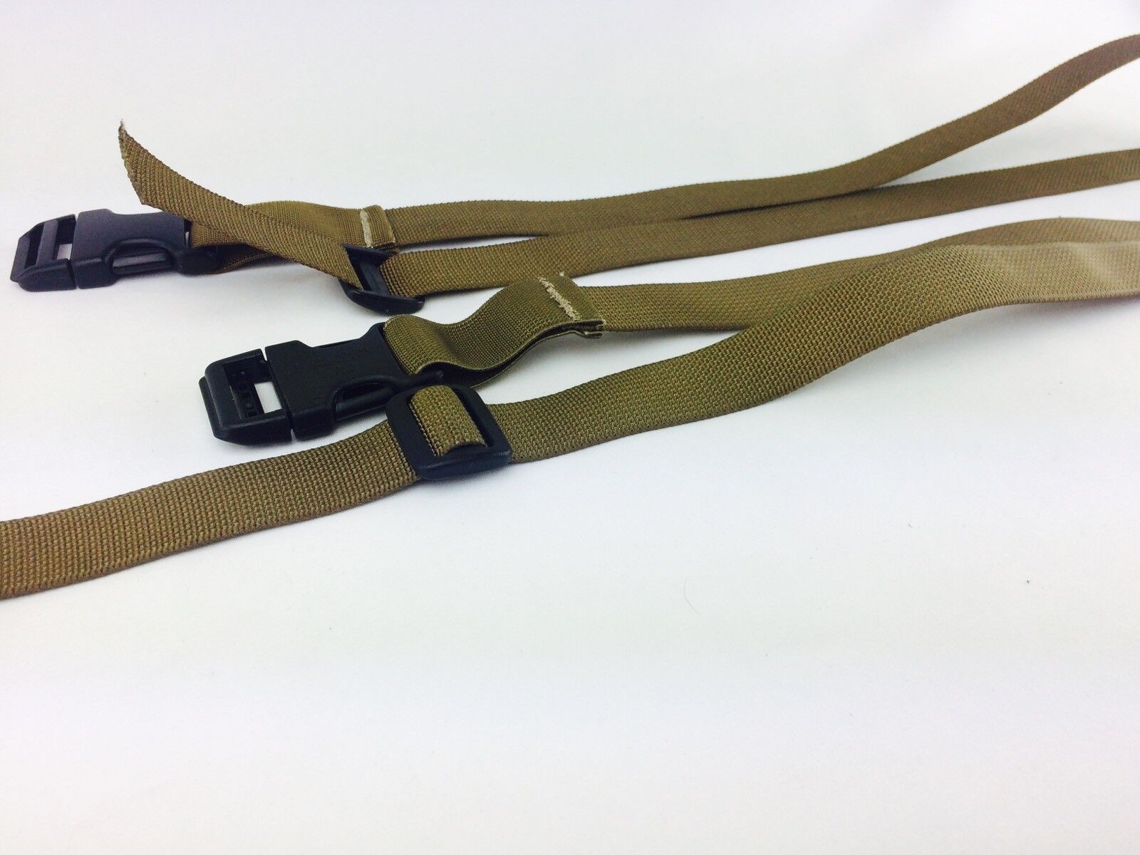X2 New Molle USMC COYOTE BROWN Rucksack Assault Pack Main Strap Replacement Kit
