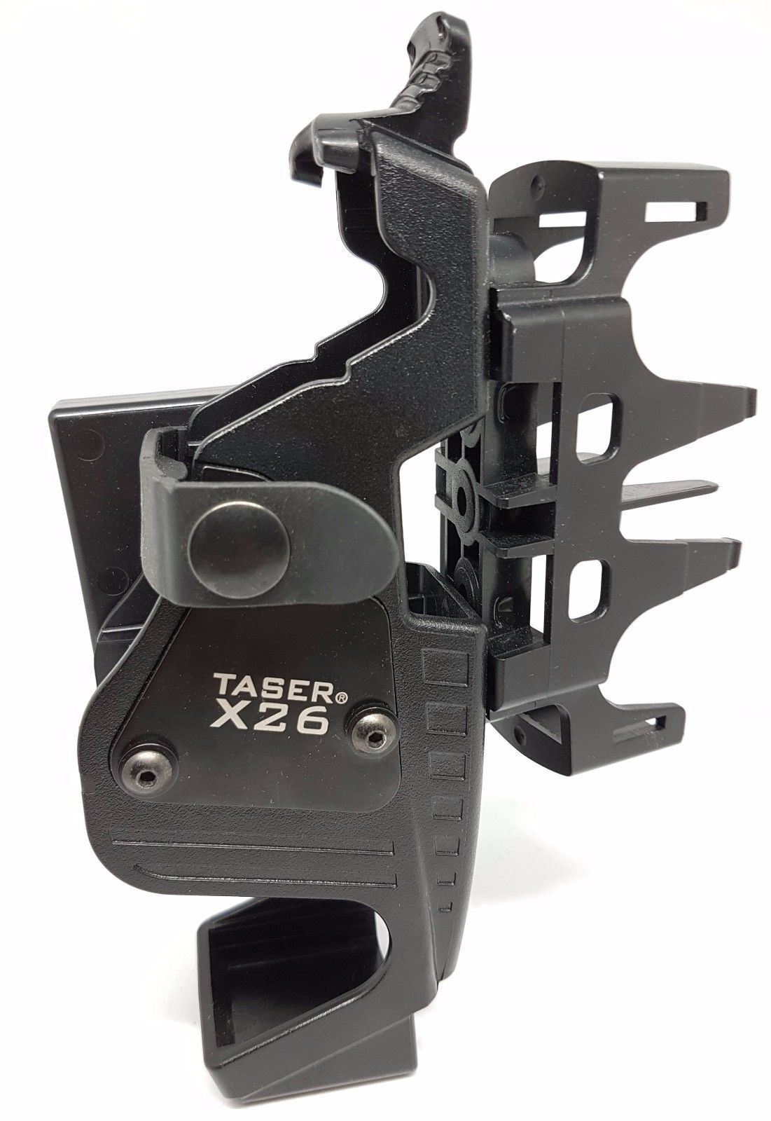 Taser X26 Exoskeleton Holster with Twin Cartridge Adaptor For Duty Belt