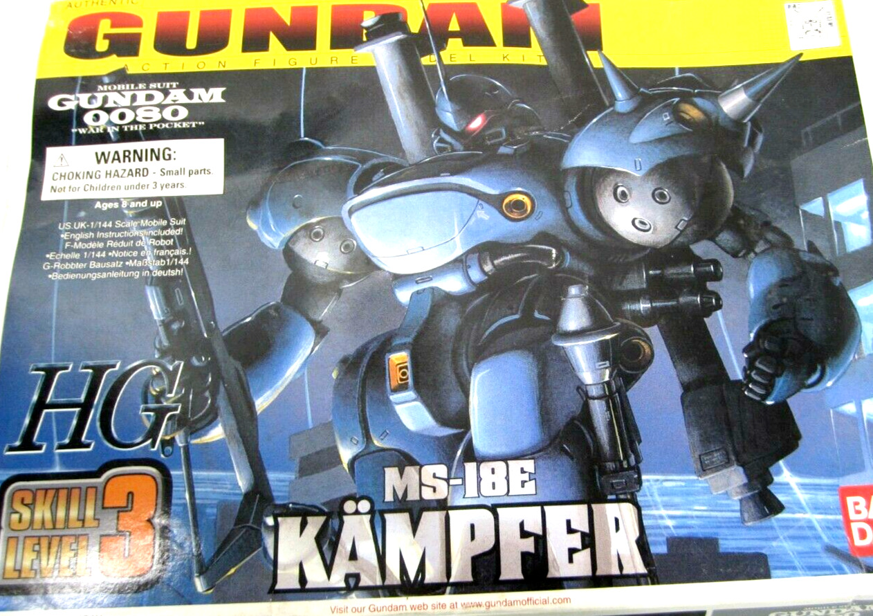 Bandai Gundam 0080 MS-18E Kamper Action Figure