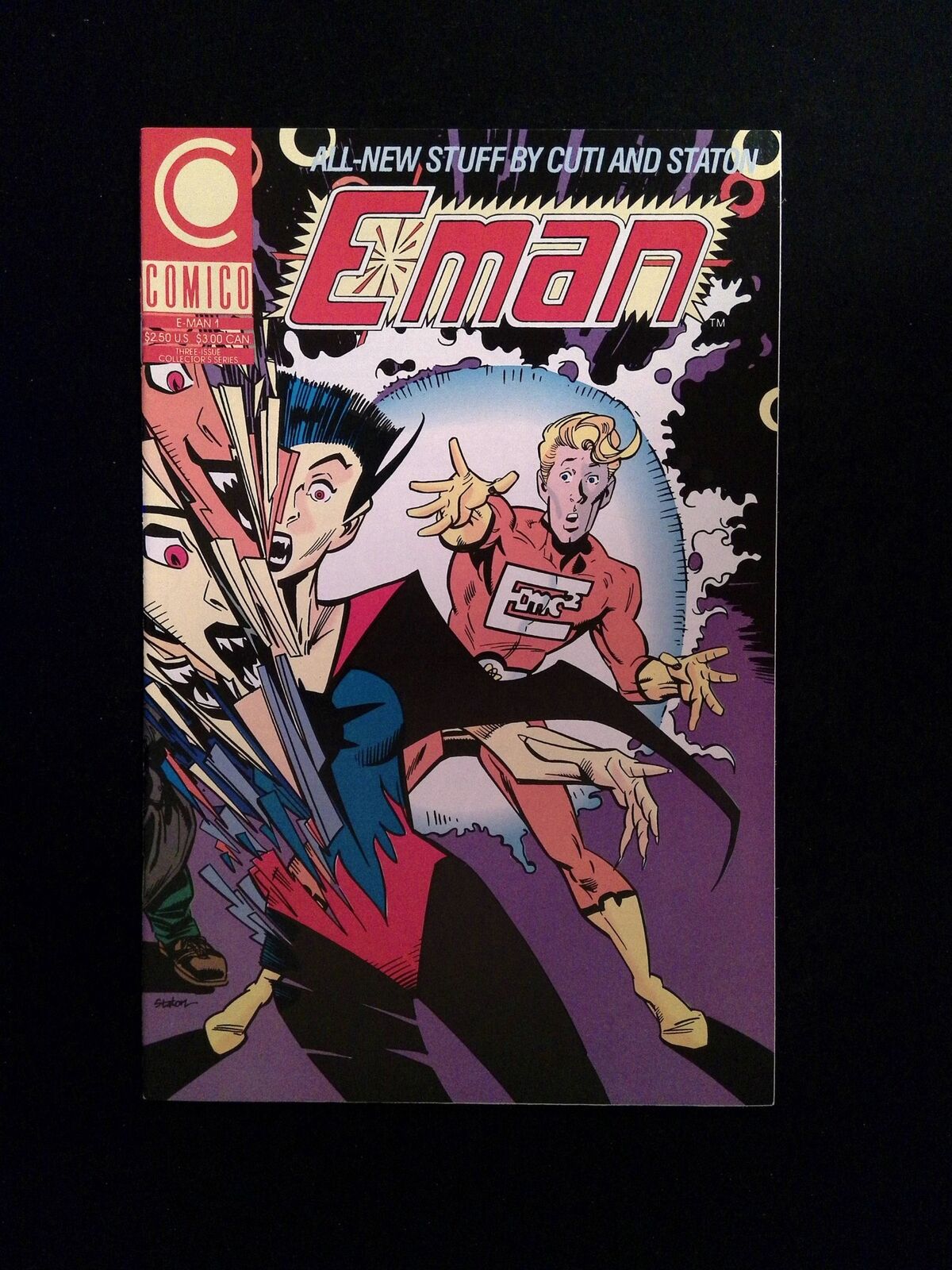 E-Man #1  COMICO Comics 1990 VF/NM