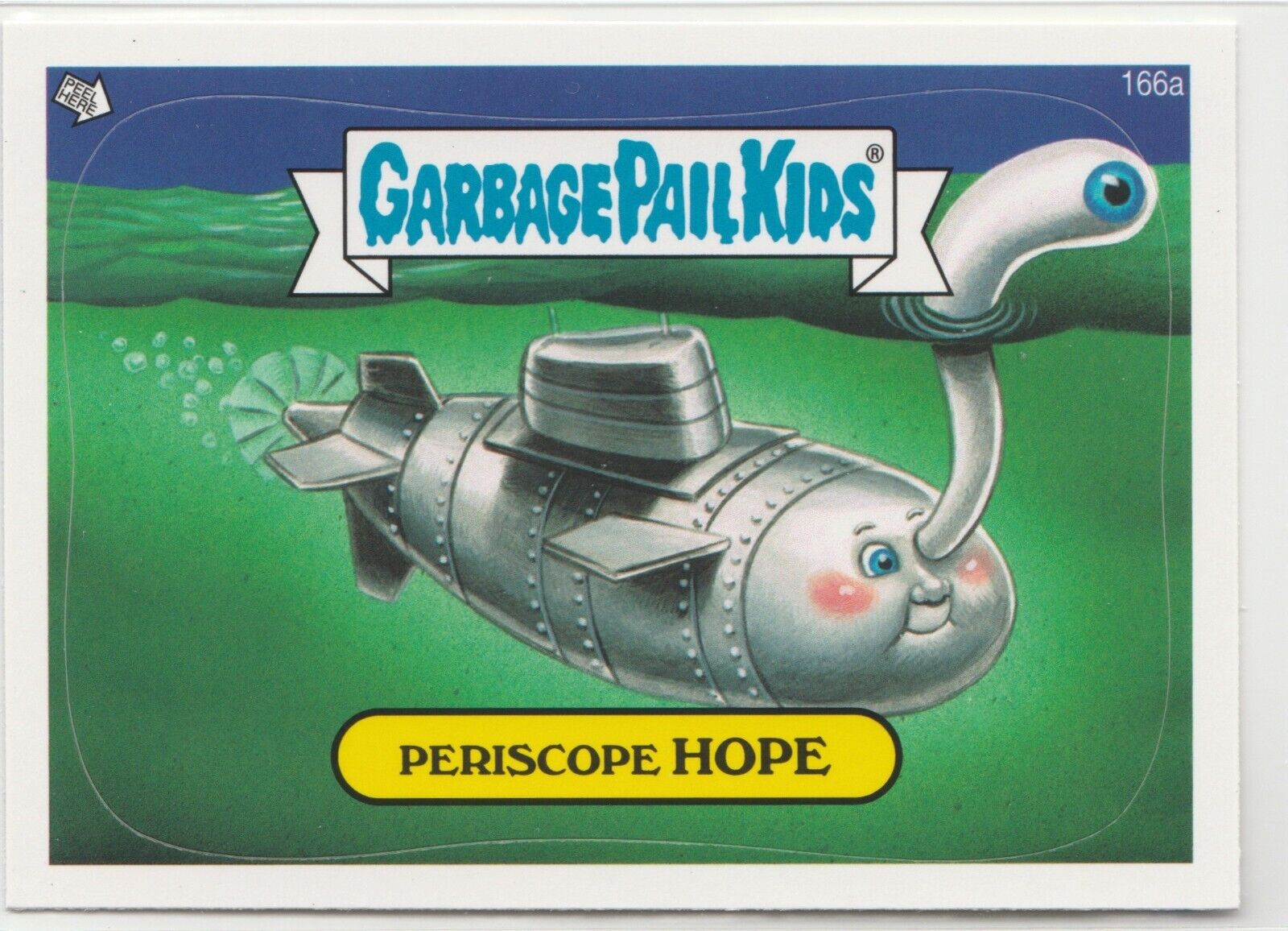 Garbage Pail Kids Periscope Hope #166a 2013 Brand New Series 3 GPK 2274