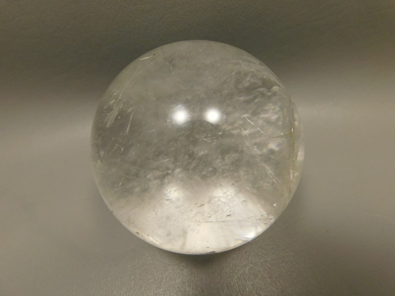 Quartz Crystal Ball 2.8 inch Clear Natural 72 mm Stone Sphere #O17