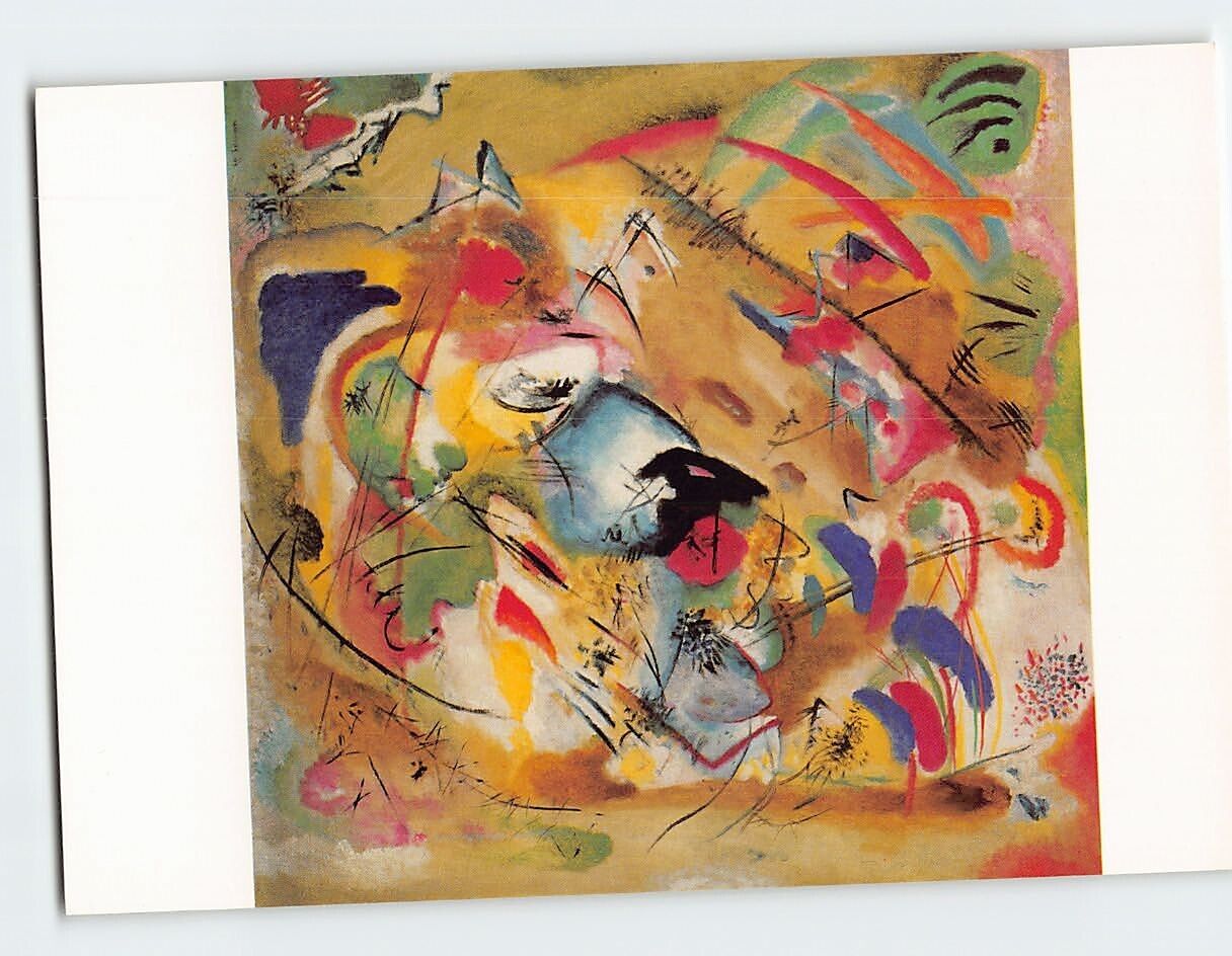 Postcard Reverie, Improvisation By W. Kandinsky, Munich, Germany