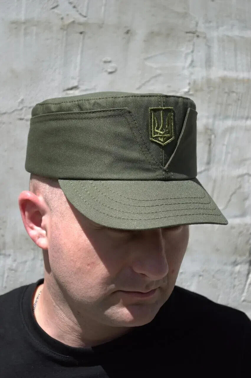 Ukrainian army cap, tactical military cap, Mazepinka olive / khaki, thin