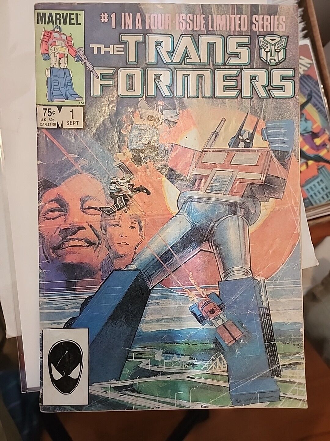 Transformers #1 (1984) 1st Print F ~ Marvel Comics