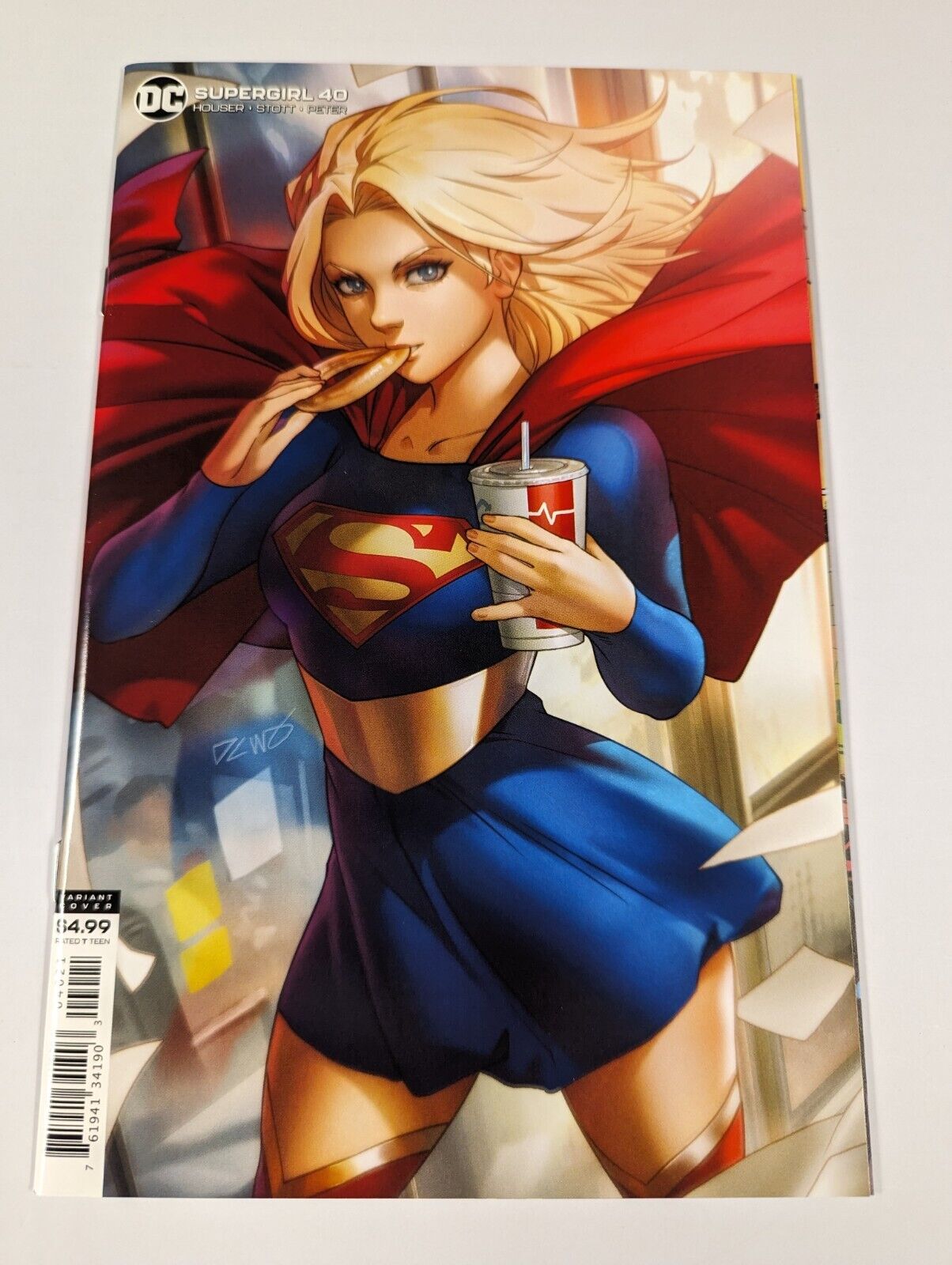 Supergirl #40 2020 DC /Derrick Chew Variant / HTF / NM / Scarce / More In Store