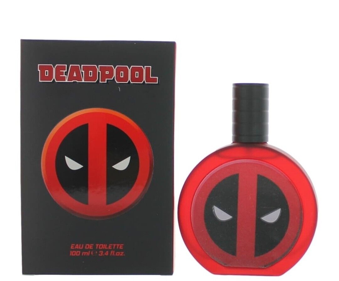 Deadpool by Marvel, 3.4 oz EDT Spray for Men New IN Box US Seller. 