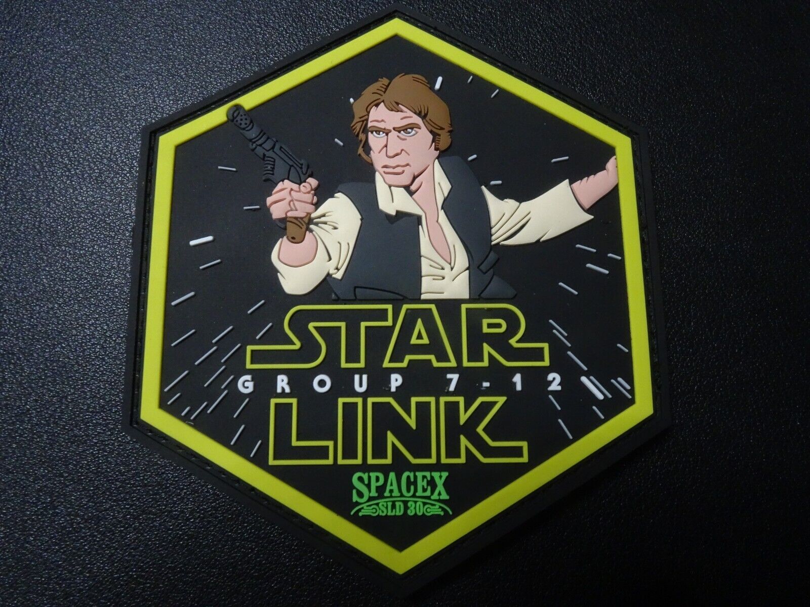 VSFB Western Range Han Solo GROUP 7-12 STAR LINK  SLD-30 SPACE-X Mission Patch