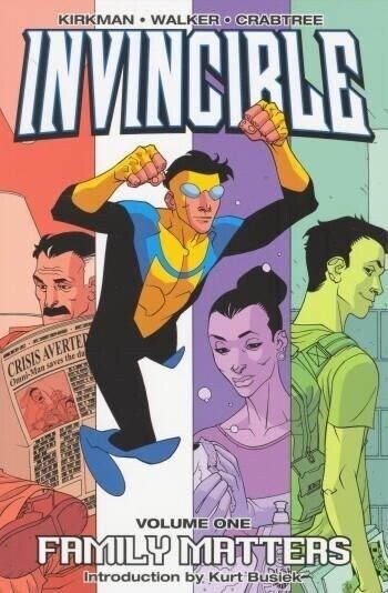 Invincible: Family Matters Trade Paperback Volume 1 Stock Image