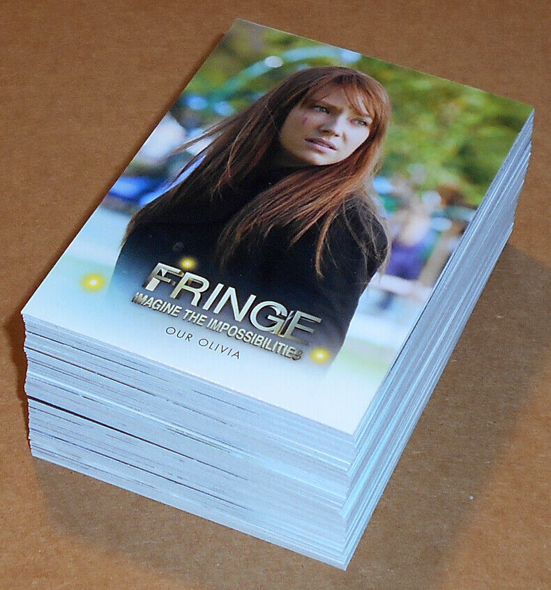 Fringe Seasons 3 & 4 ~ COMPLETE 73-CARD BASE SET (Cryptozoic, 2013)