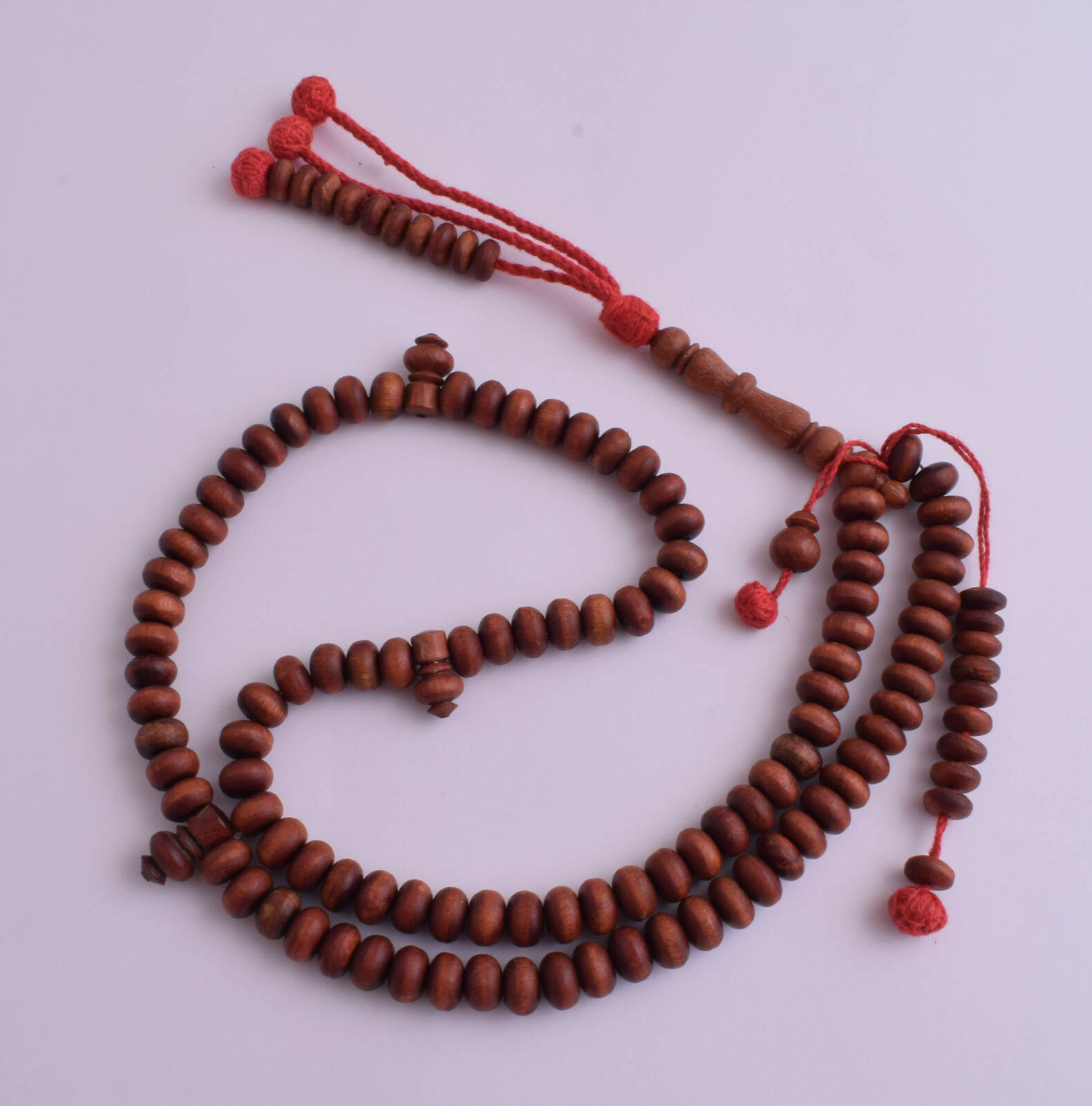 2X- Islamic prayer beads,muslim Tasbih-Worry Beads-wood-عناب مغربي / زفزوف