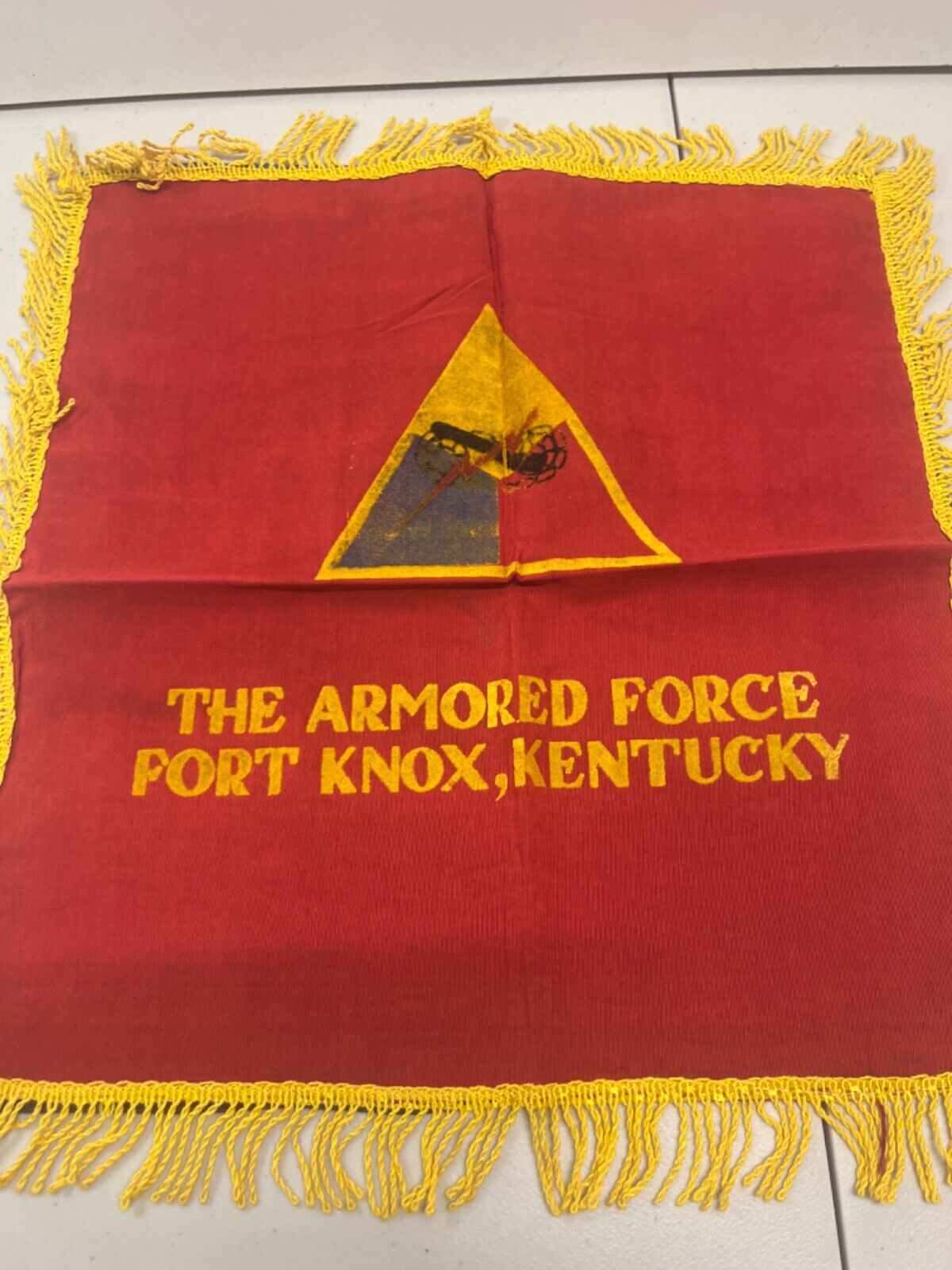 The Armored Force Ft. Knox Kentucky Pillow cover