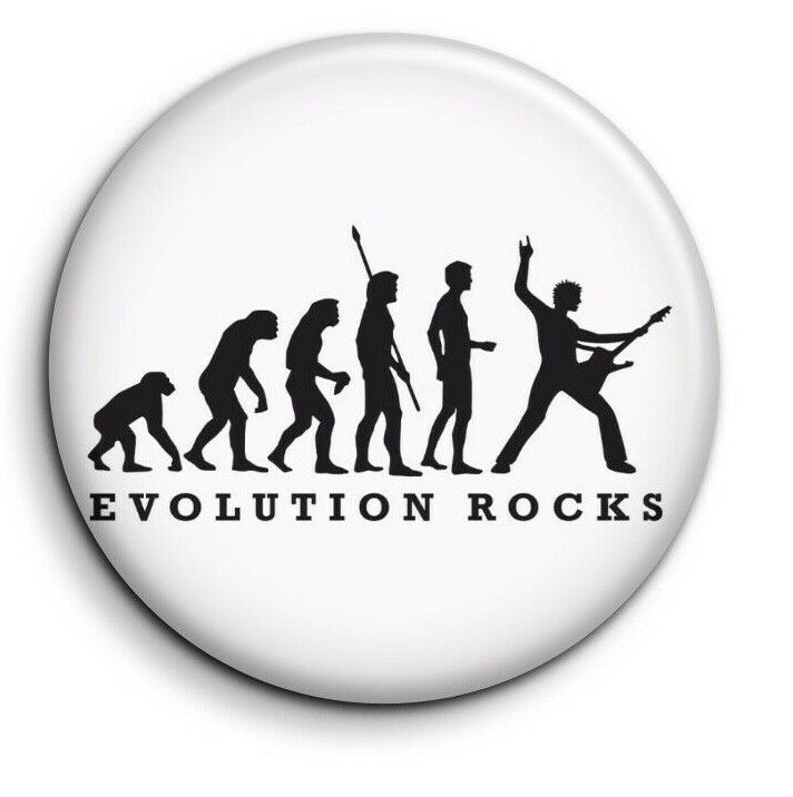 Evolution rocks 1 music magnet fridge custom 56mm photo