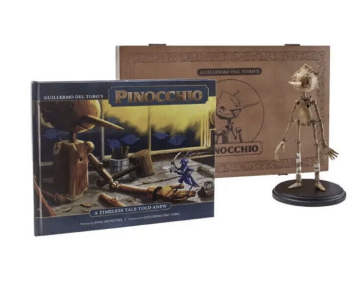 Pinocchio Marionette SIGNED By Guillermo Del Toro\'s Limited  X/500  In Hand