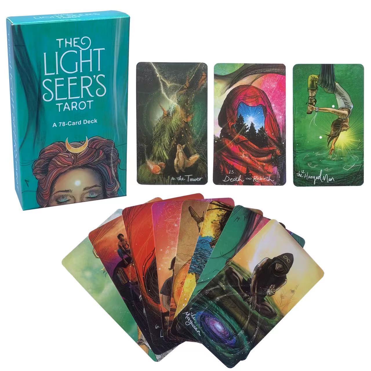 78 Cards Tarot Cards Deck and Guidebook Set English Version Beginner USA Seller