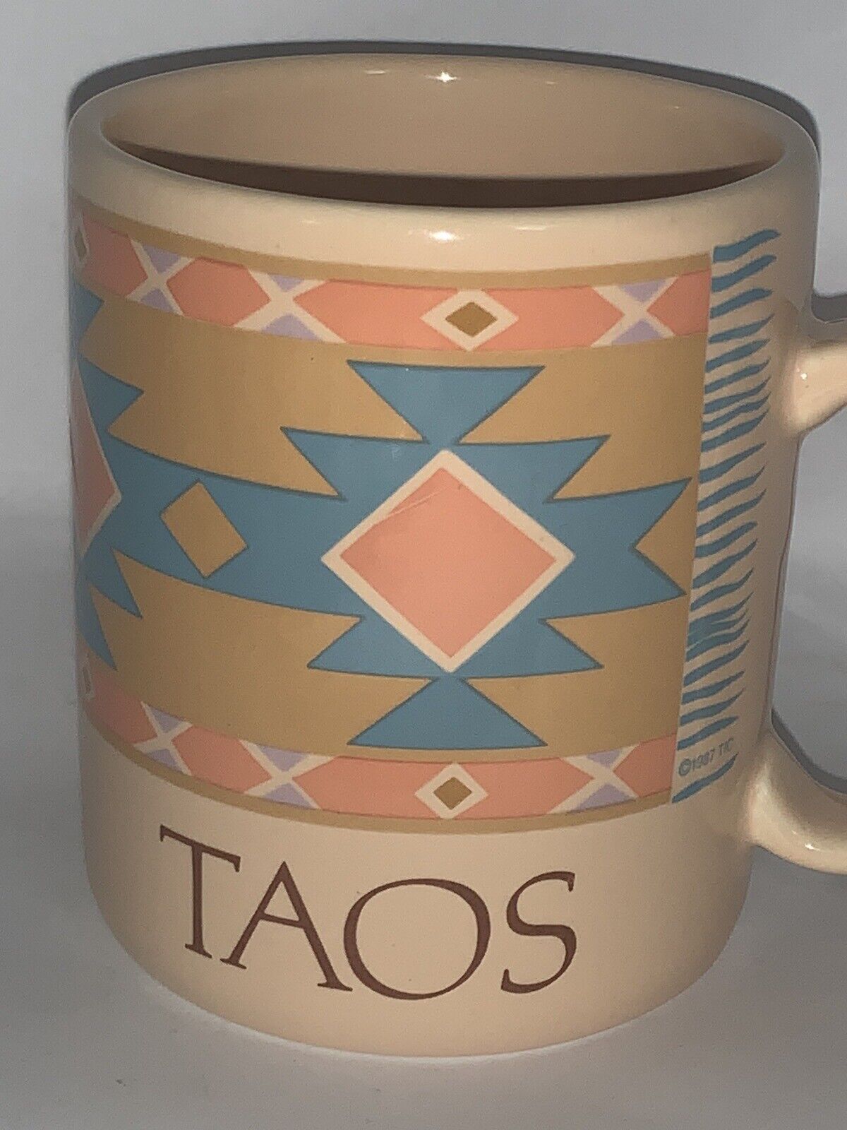 TAOS NEW MEXICO COFFEE MUG CUP TEA