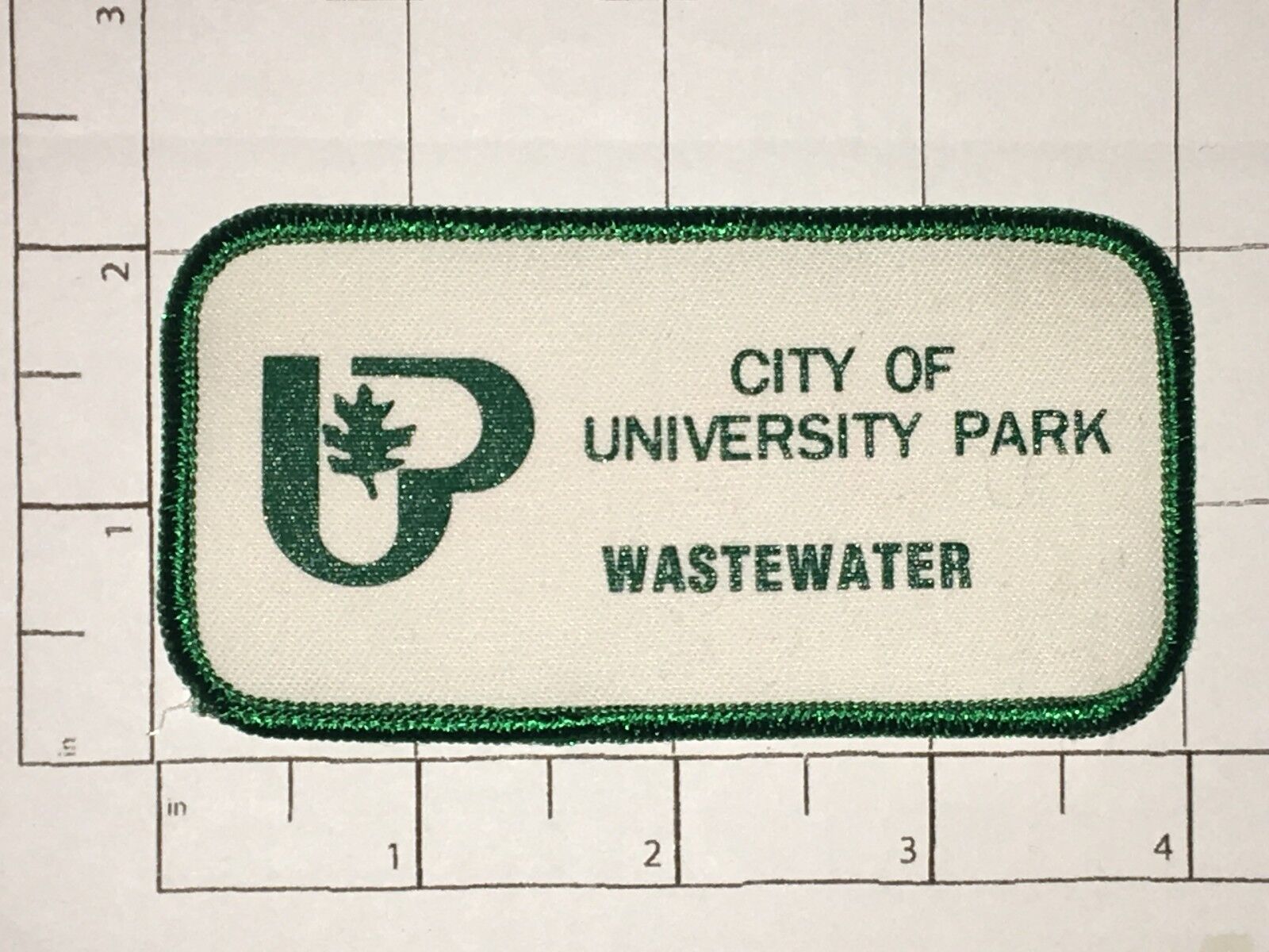 City of University Park Wastewater Patch - Vintage 