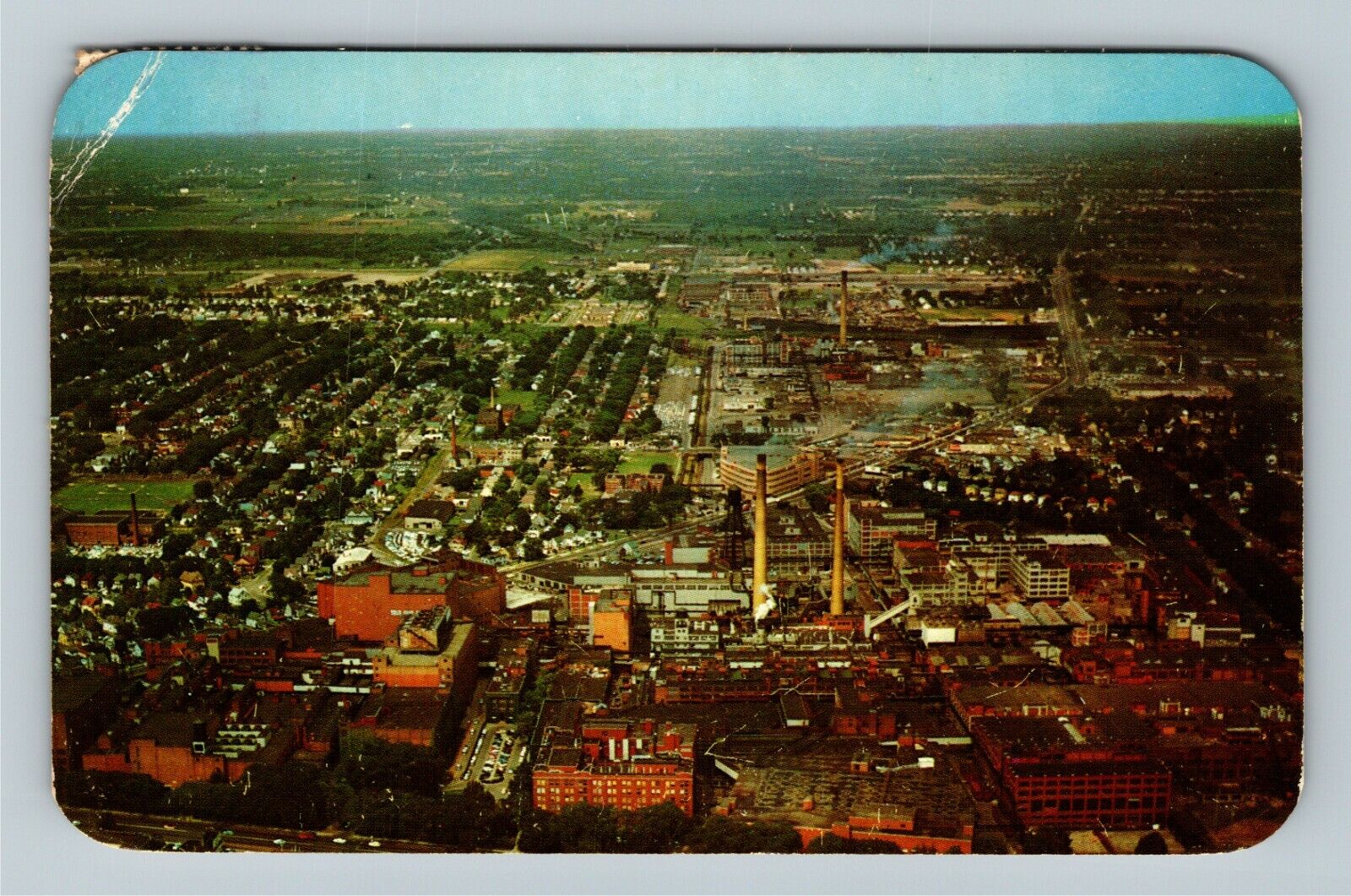 Rochester NY- New York, Kodak Park, Aerial View, c1959 Vintage Postcard