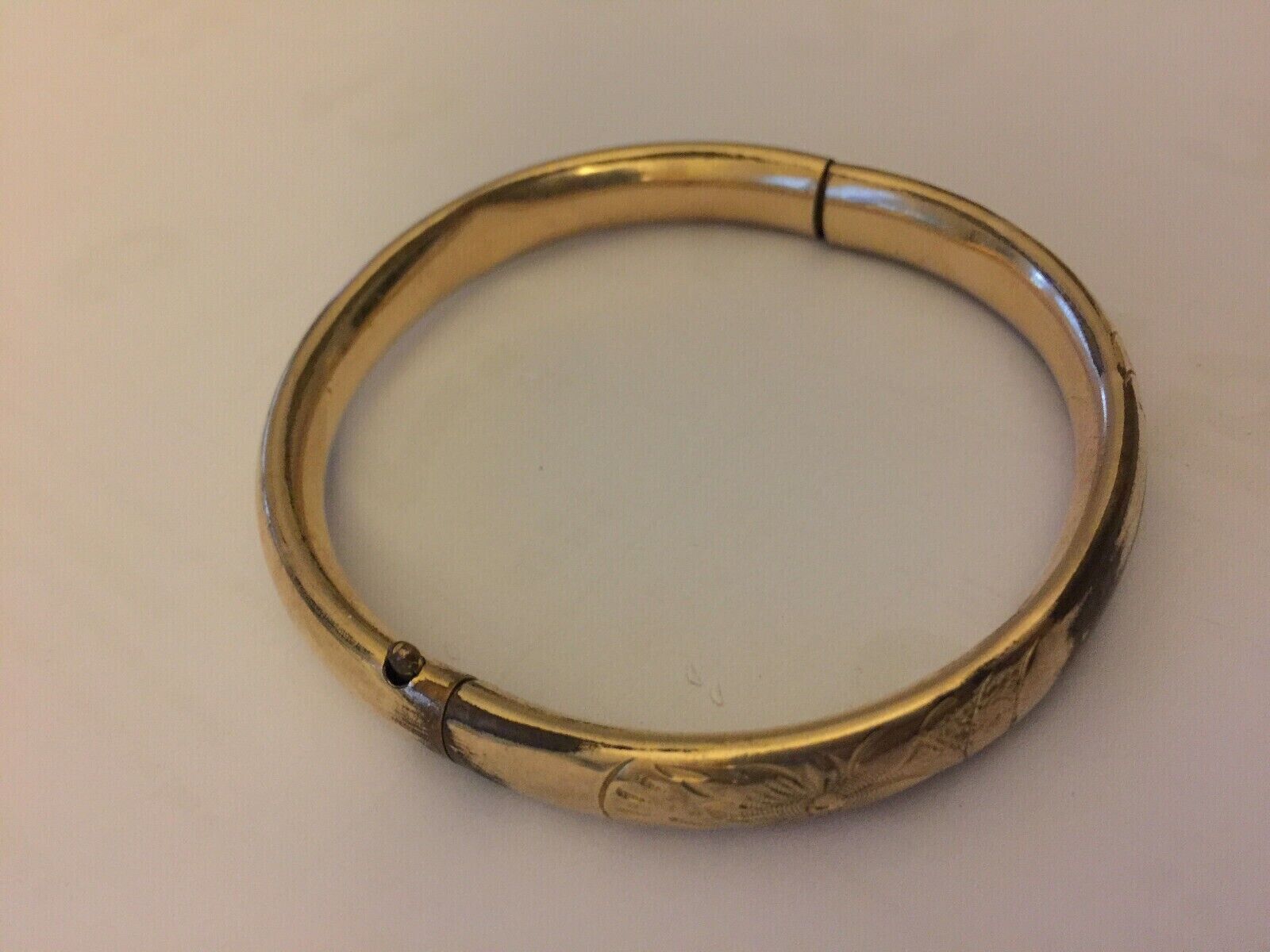 H. F. B. Vintage 1960s 1/20 12K G. F. Gold Filled Bracelet 2.5