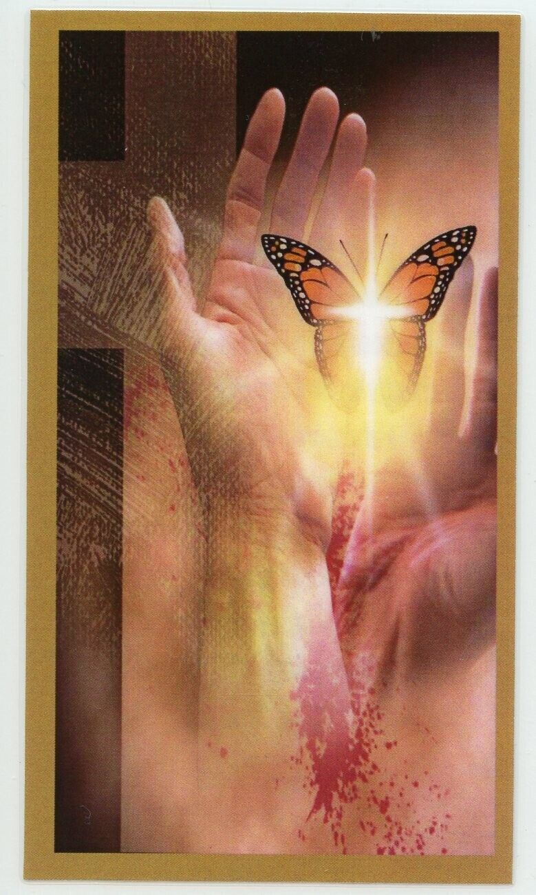 Prayer for Insomnia U- Laminated  Holy Cards.  QUANTITY 25 CARDS