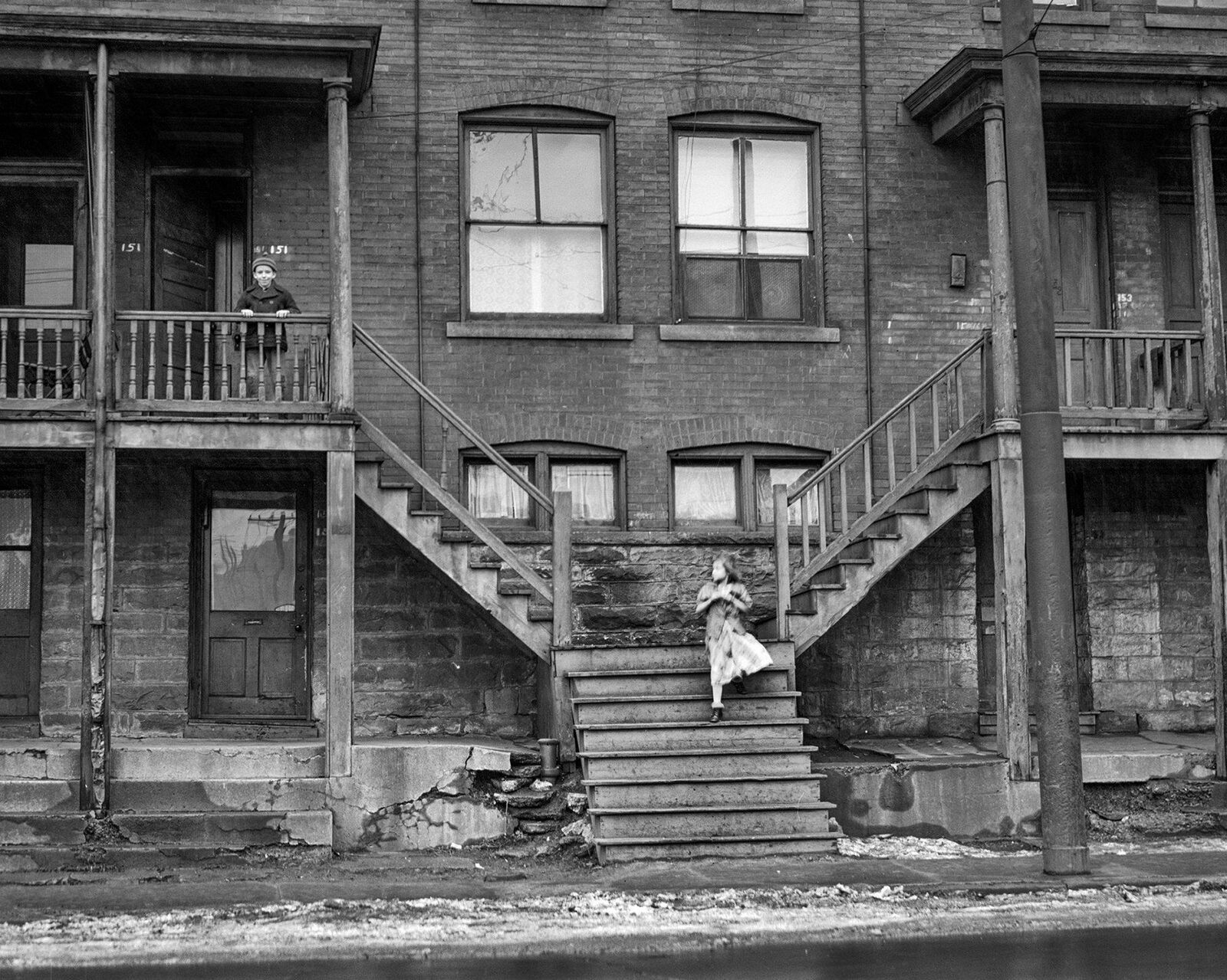 1941 PITTSBURGH DEPRESSION ERA HOUSING 8x10 BORDERLESS Photo