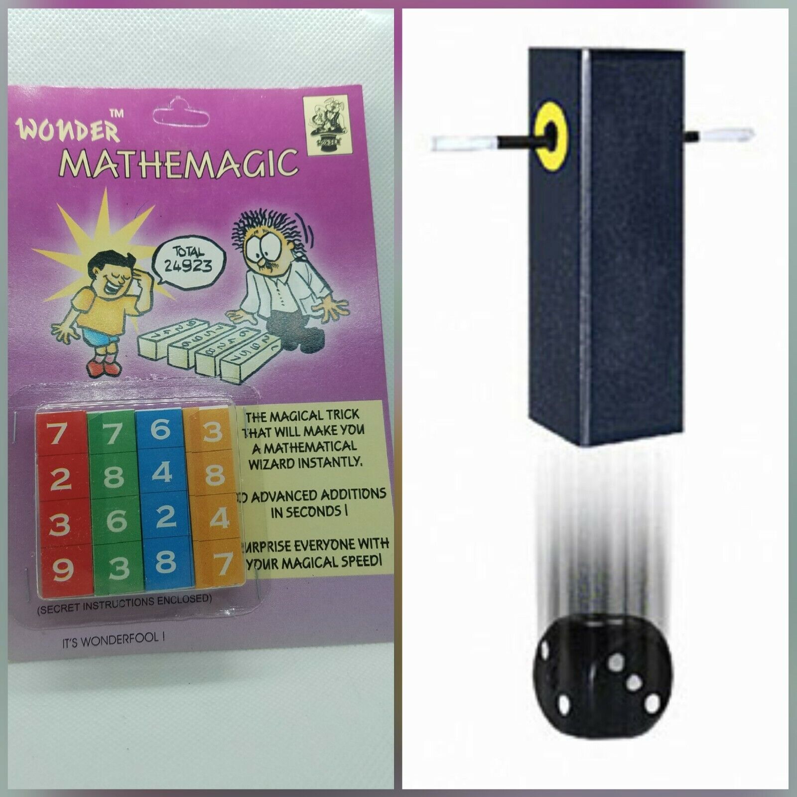 Impossible Die Escape - plus Wonder Math Magic be like Rain Man human calculator