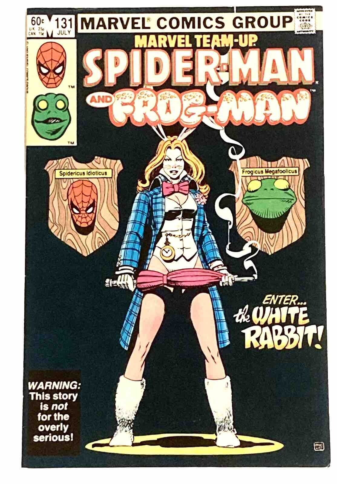 Marvel Team-Up #131 1983 7.0 F/VF🔑 1st White Rabbit