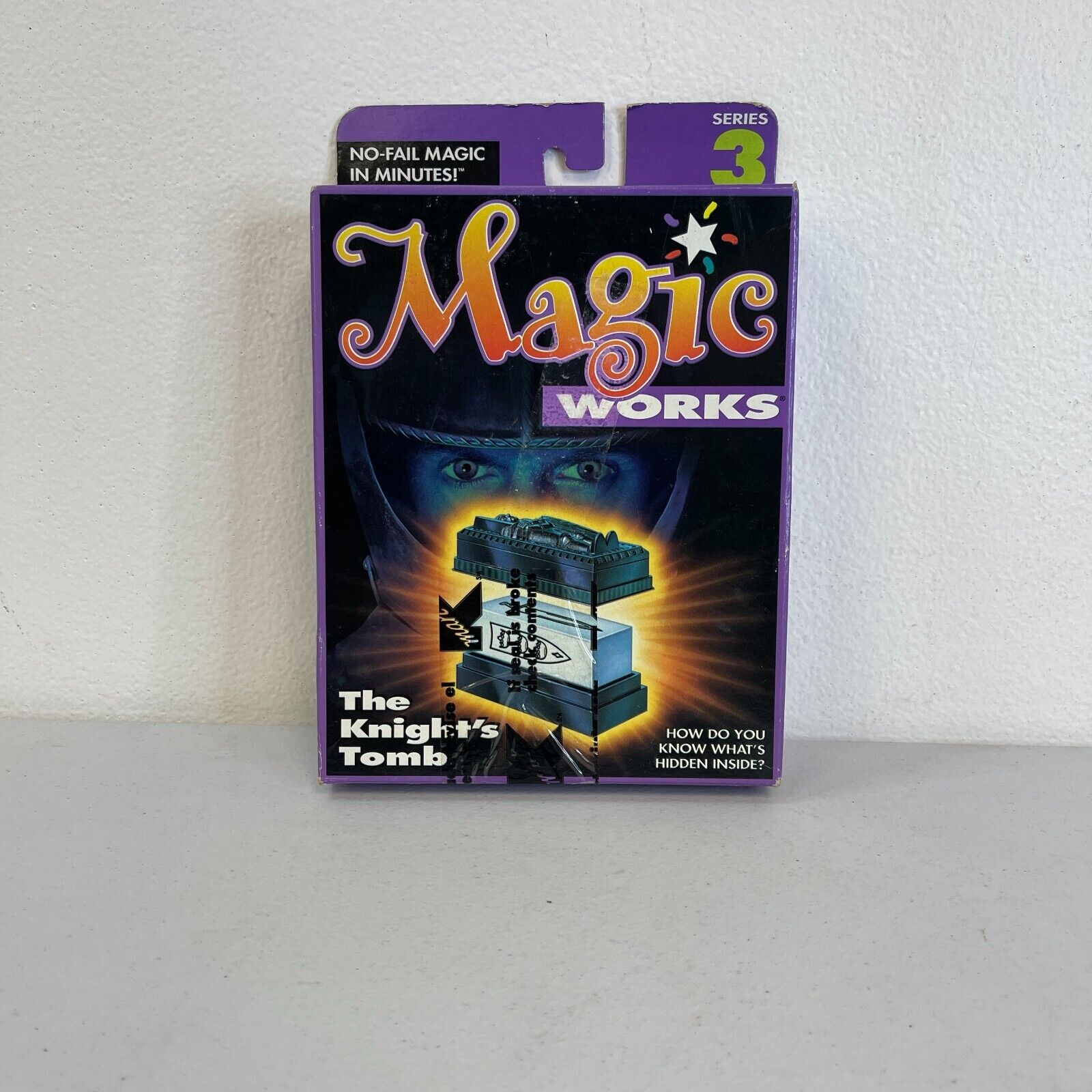 Vintage 90s Magic Works The Knight's Tomb Milton Bradley Game Toys NEW SEALED