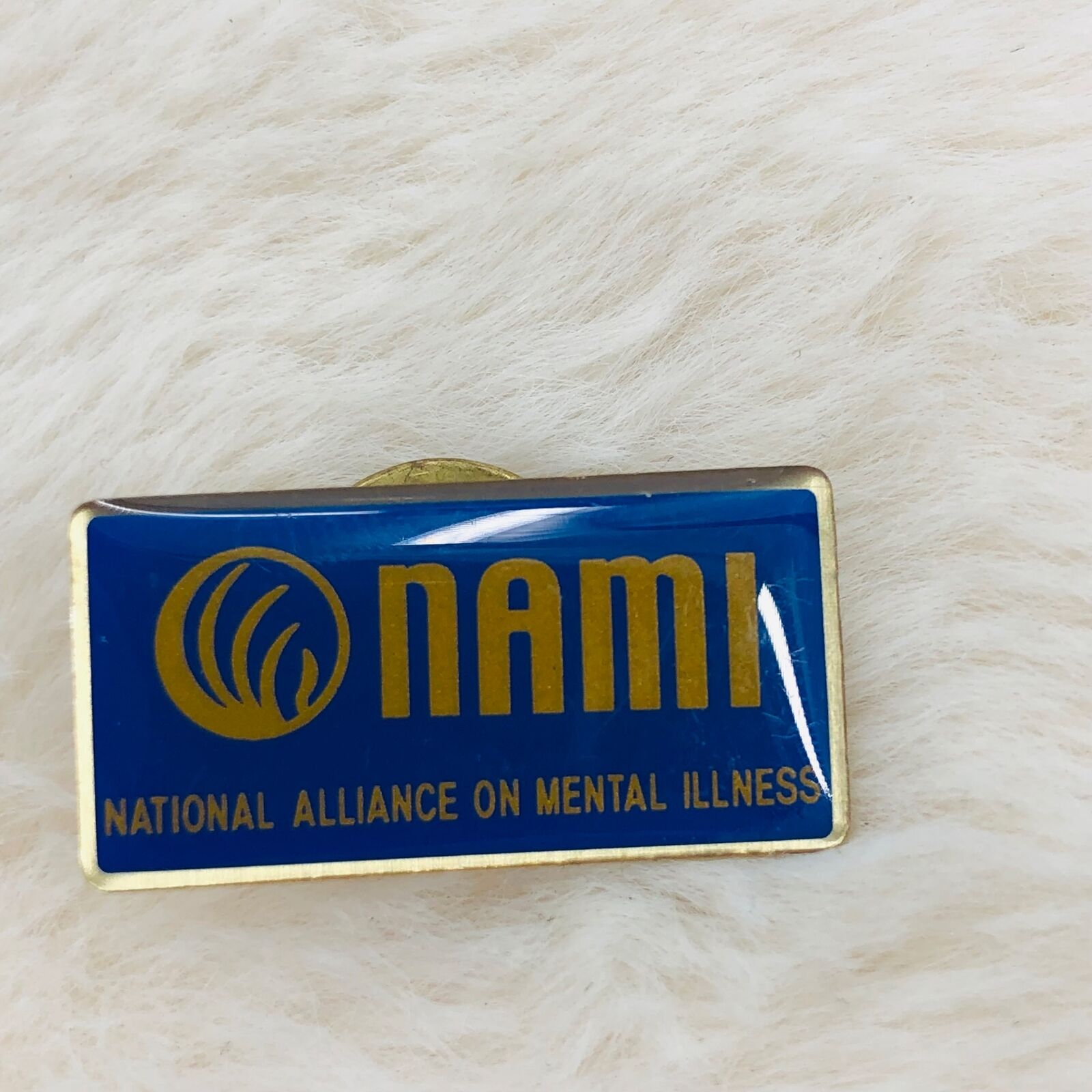 National Alliance of Mental Illness NAMI Member Enamel Lapel Pin
