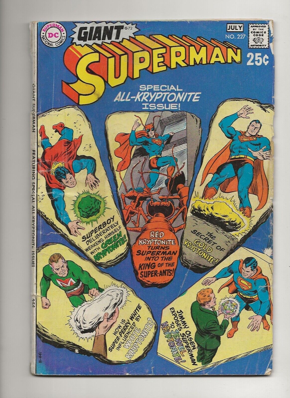 Superman #227 (1970) GD 2.0