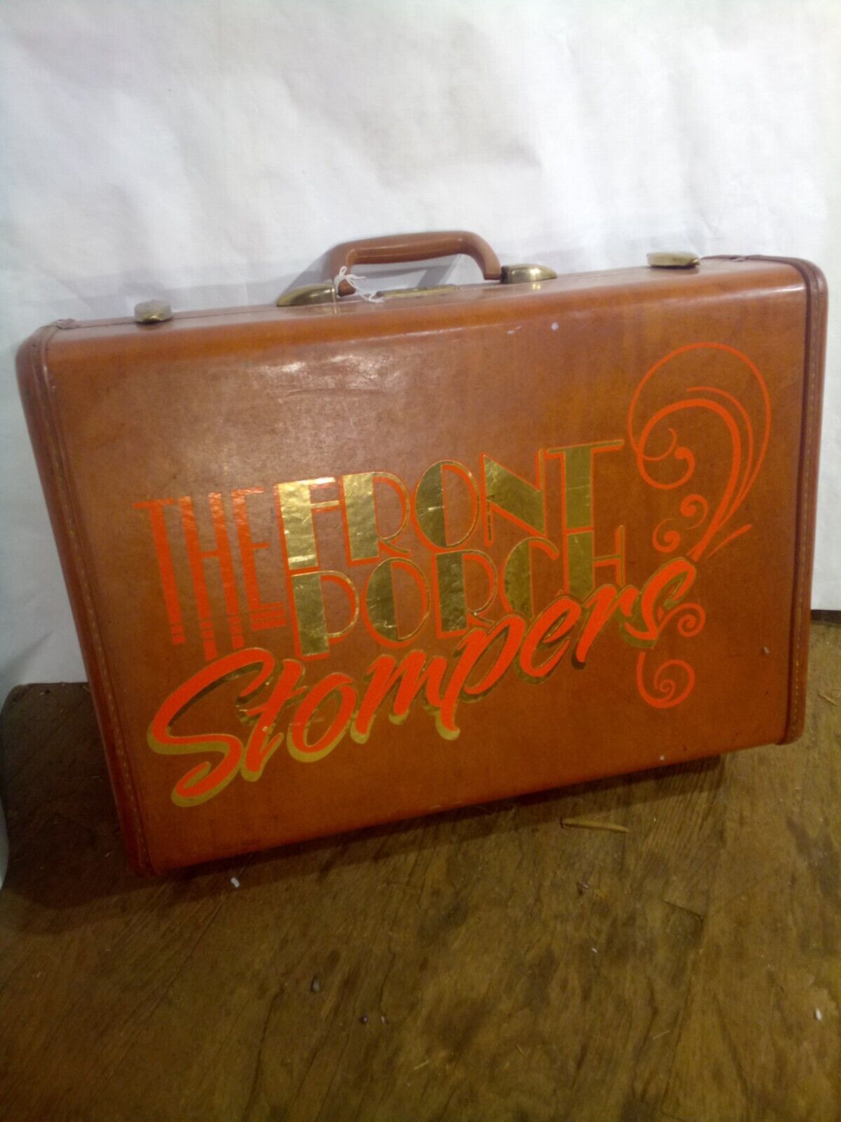 Vintage Travel Luggage Front Porch Stompers Samsonite