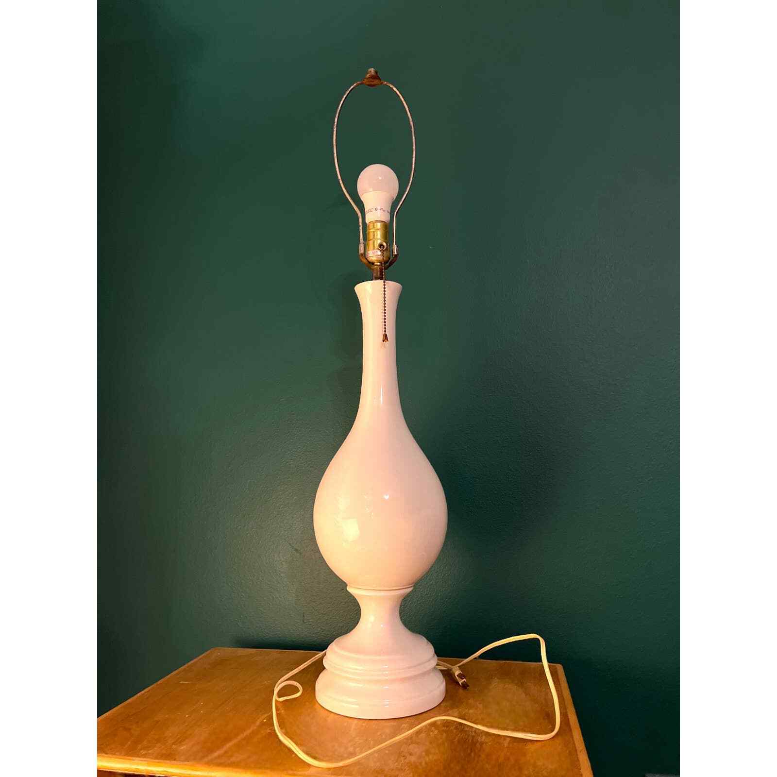 Vintage Ceramic Ben Table Lamp Mid Century