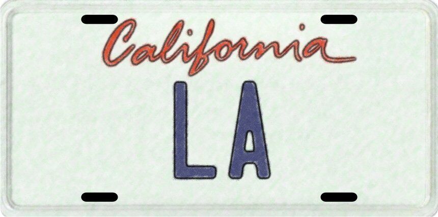 Your Name Your Text Custom California License Plate - Choose from many styles