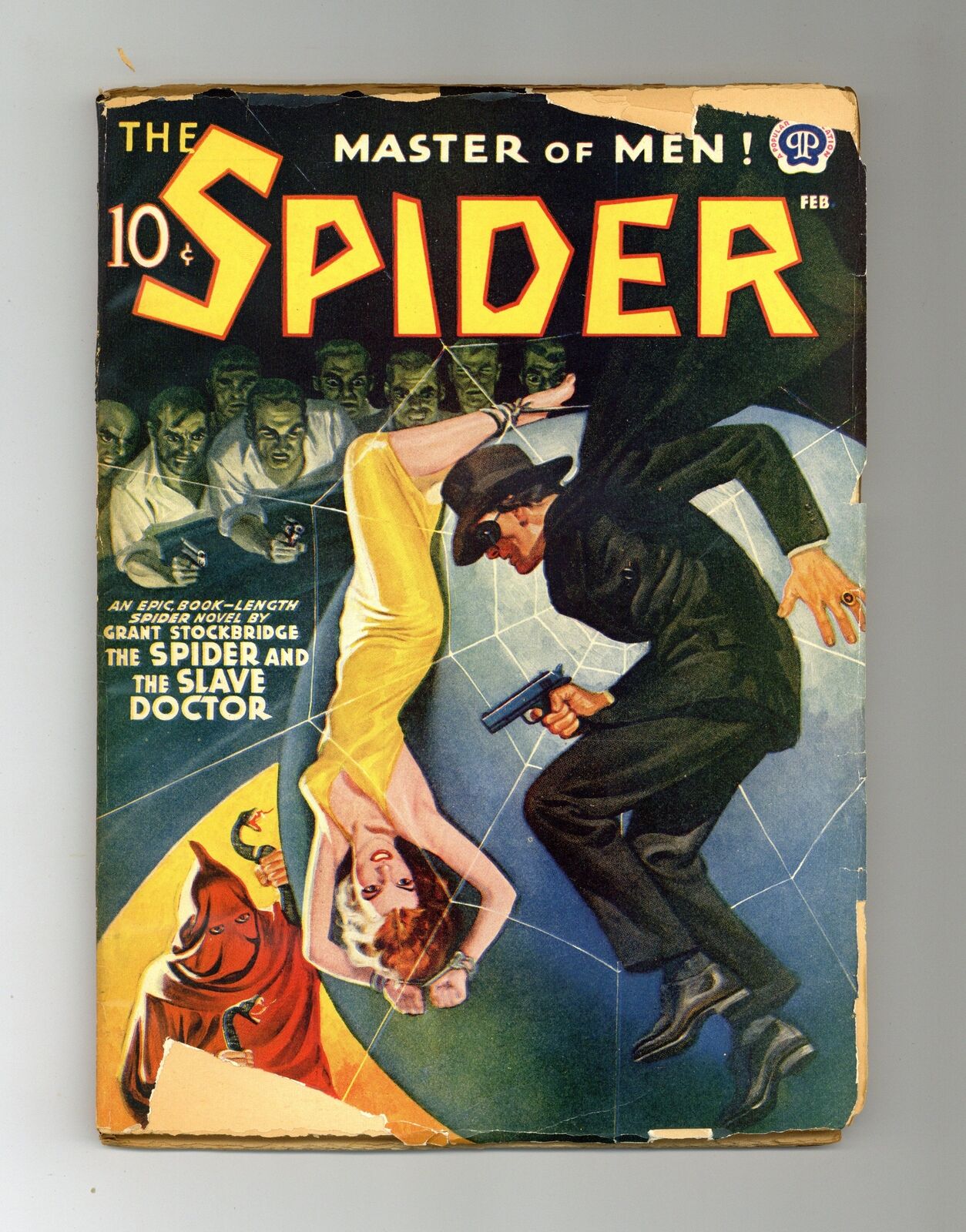 Spider Pulp Feb 1941 Vol. 23 #1 VG