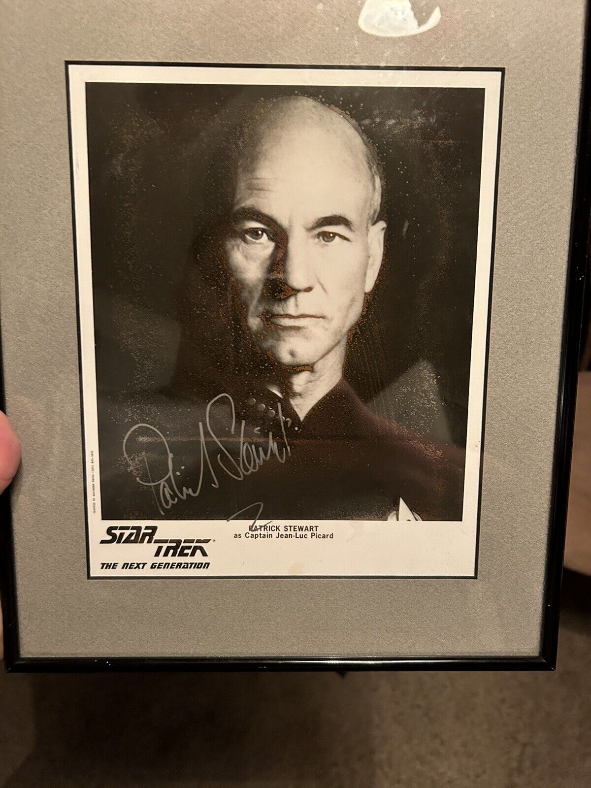 Choose one Patrick Stewart and many other Star trek autographs from conventions