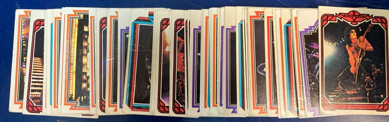 Vintage 1978 KISS 50 of 66 Cards Donruss Series 1