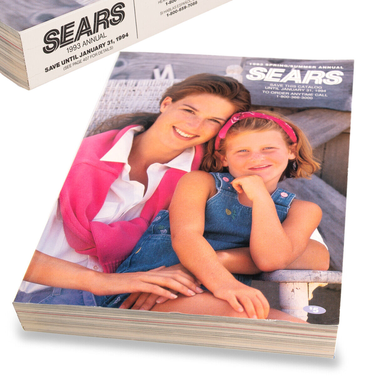 1993 SEARS Catalog - Last Printed Big Book, Original, Vintage, Collectible