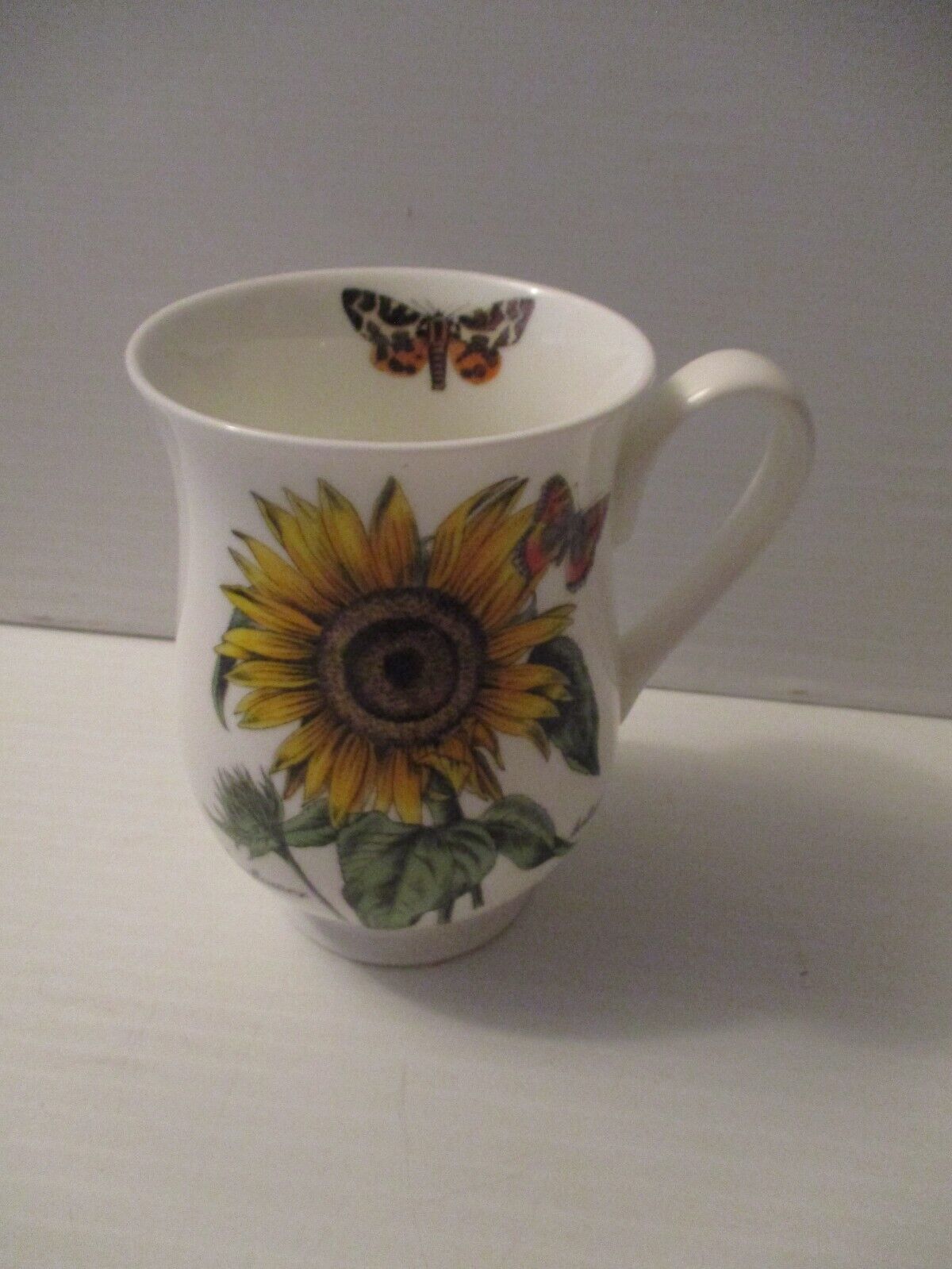 Roy Kirkham Designs Coffee Mug/Cup “Botanical Flowers” Fine Bone China-England