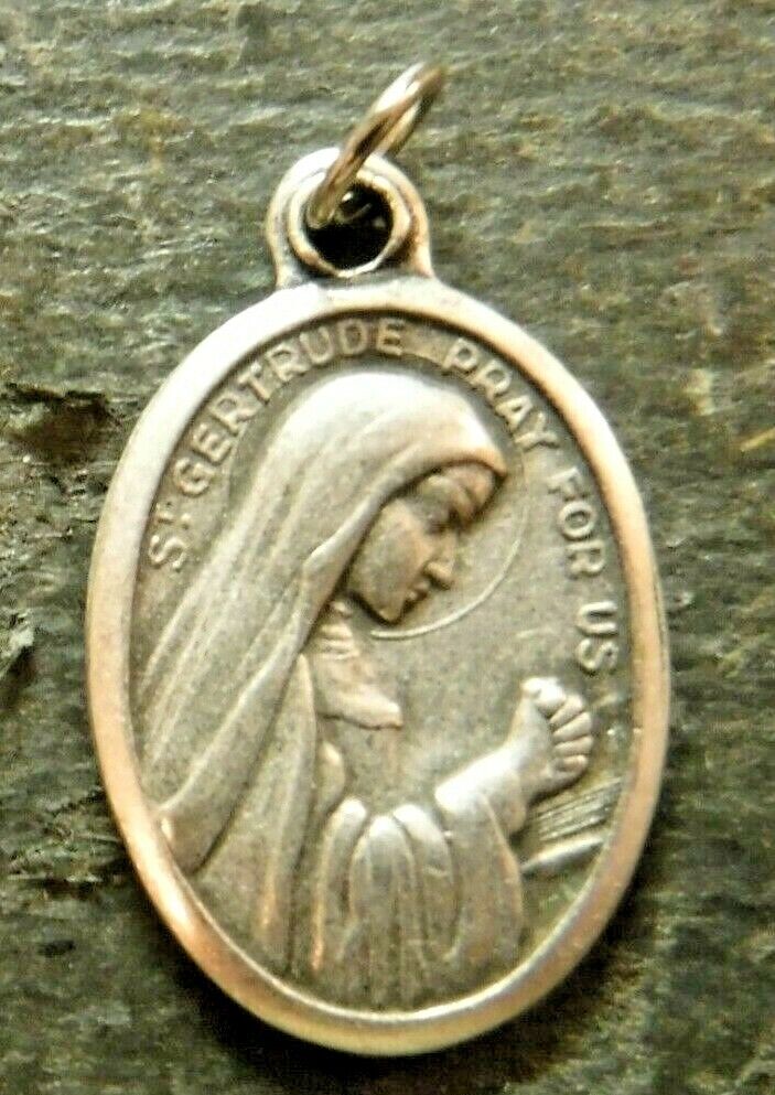  Catholic St Gertrude Medal 