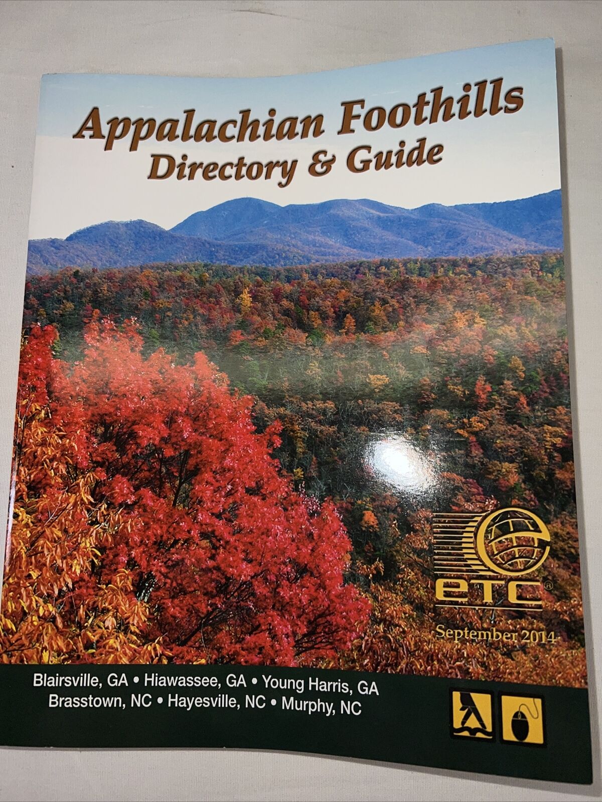 Appalachian Foothills 2014 Yellow Page ETC Telephone Directory Advertising