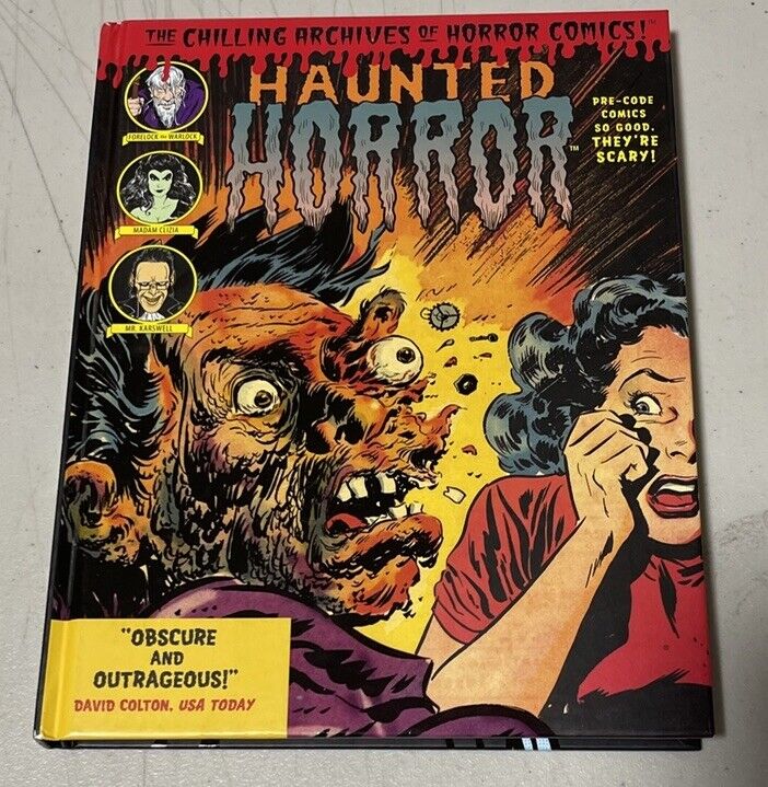 HAUNTED HORROR Archives PRE-CODE COMIC Collection By Various Tomb Of Terror HC