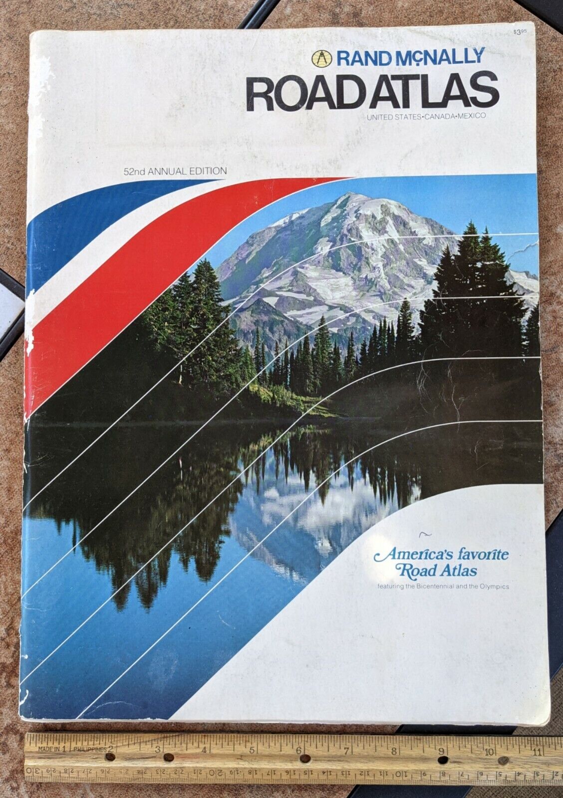 1976 Randy McNally Road Atlas -- Bicentennial, Olympic Supplements