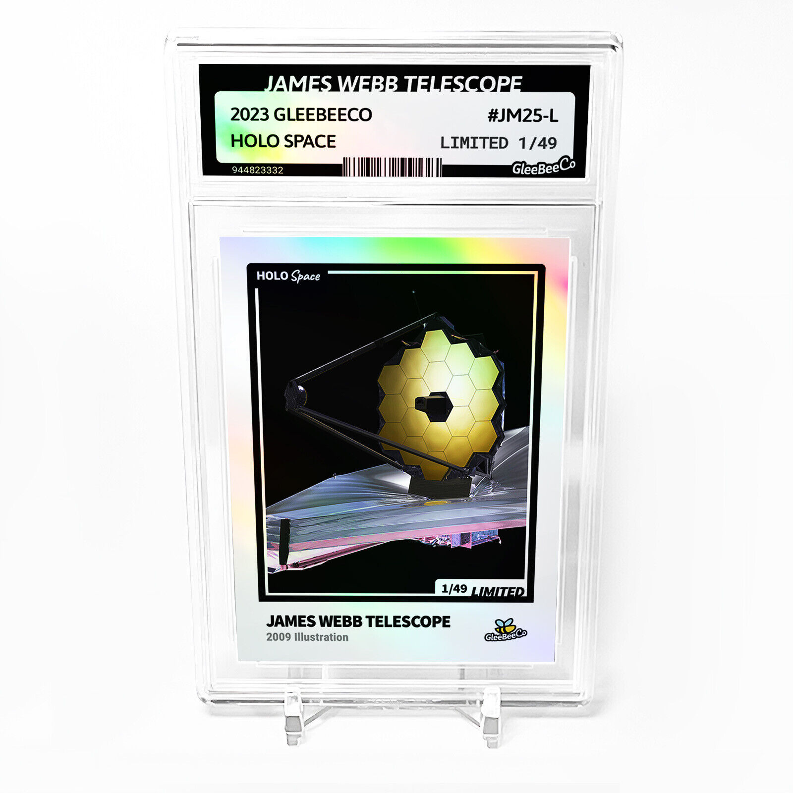 JAMES WEBB SPACE TELESCOPE Card 2023 GleeBeeCo Holo Space #JM25-L Limited to /49