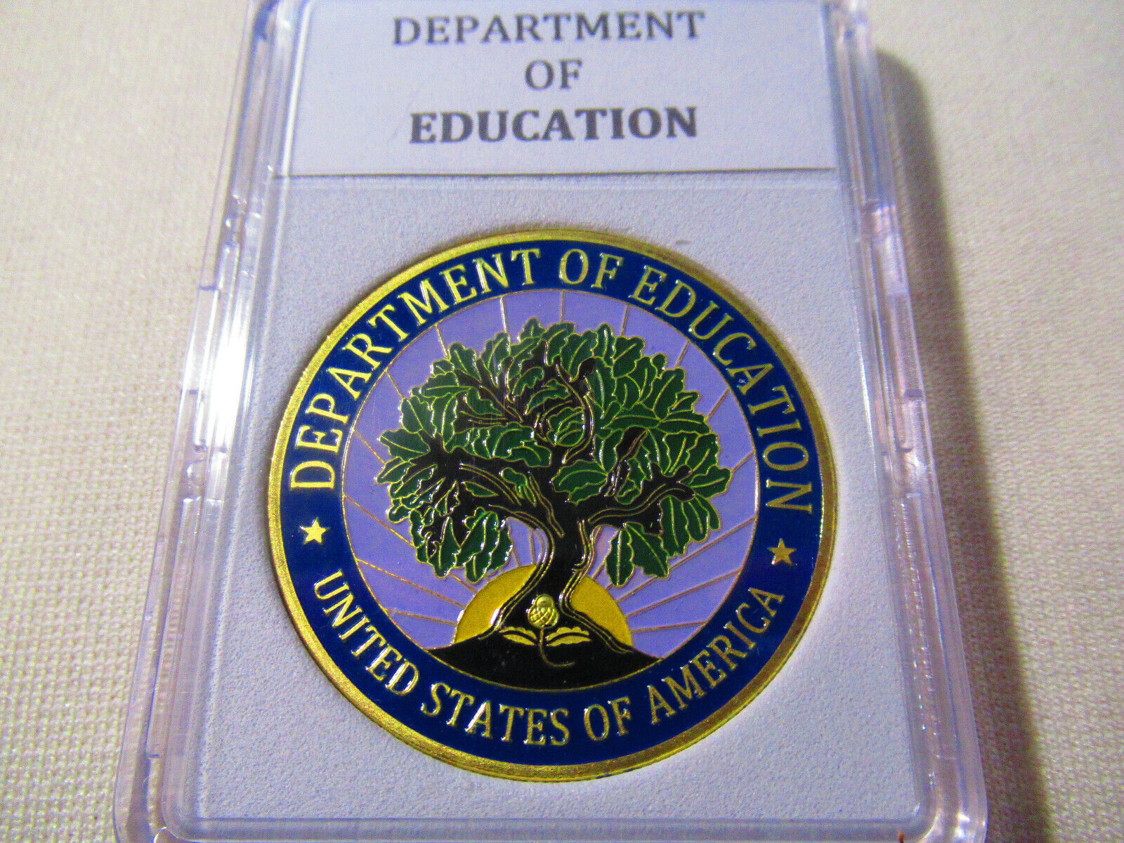 Department of Education Challenge Coin 