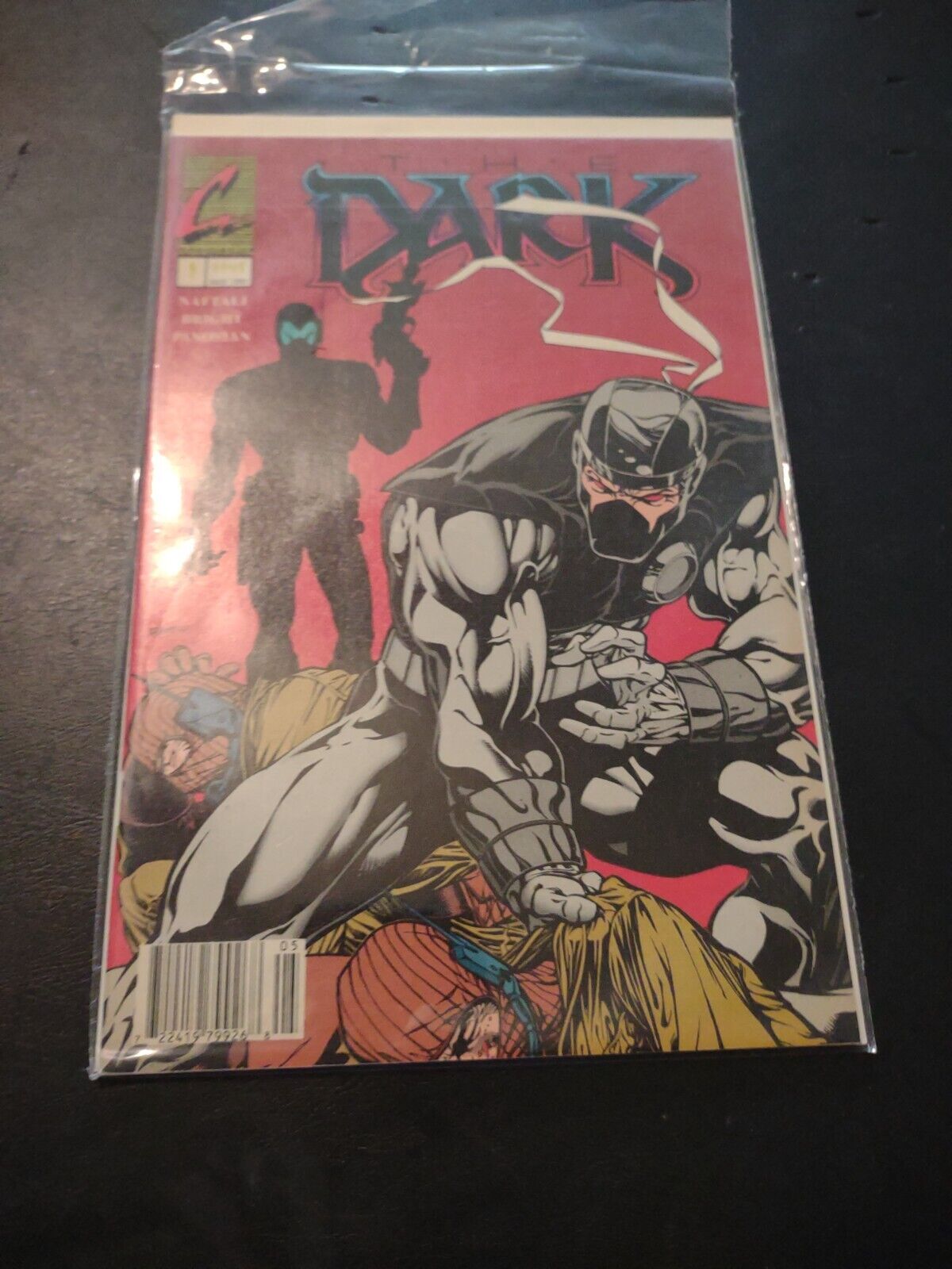 VINTAGE 1993 MAY #1 JUNE #2 CONTINUM COMICS DOUBLE SIDE THE DARK