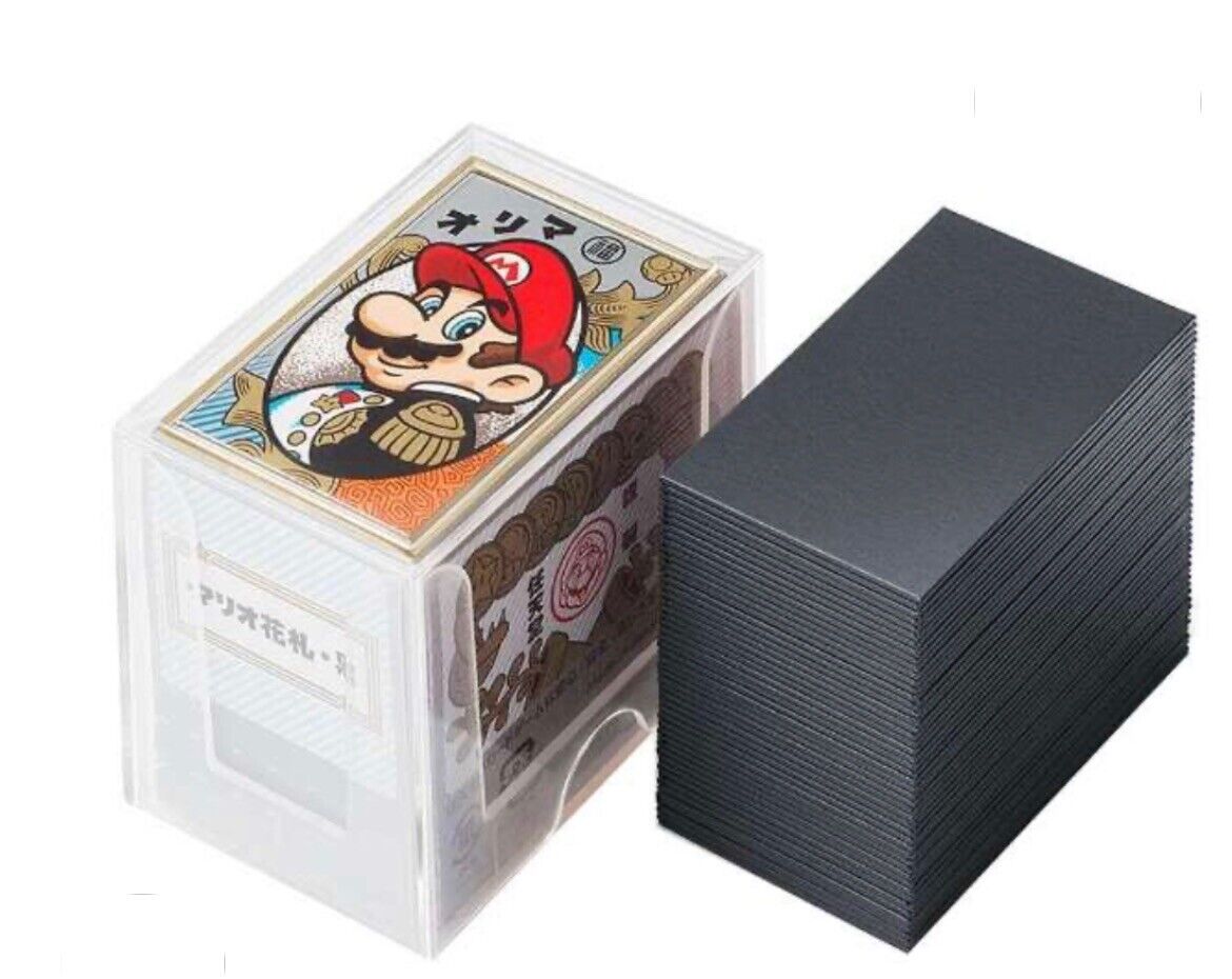 Nintendo Super Mario Bros. Hanafuda Black/Japanese Playing Cards/New
